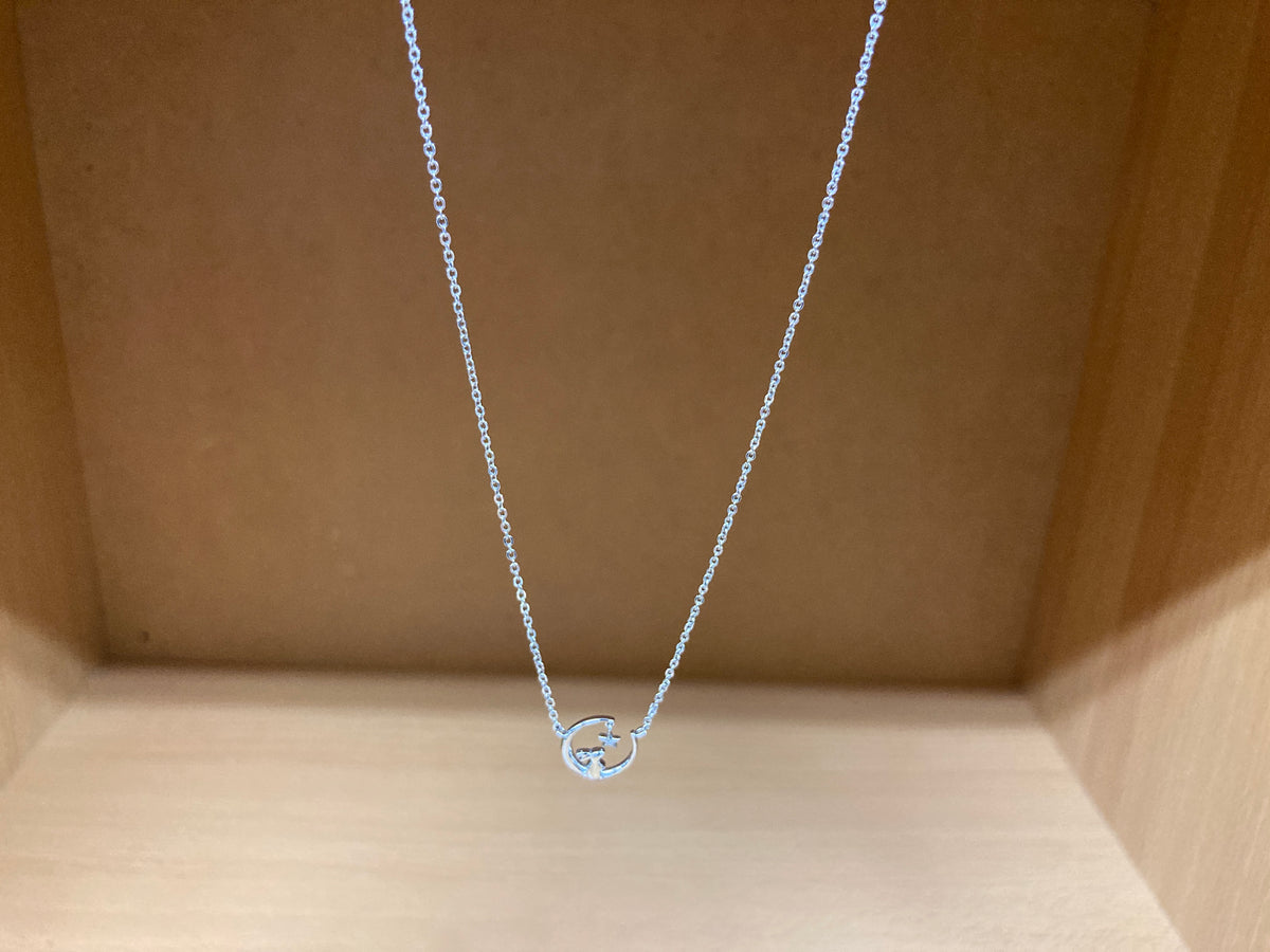 Tiny Treasures Seoul - Bunny Under the Star Necklace (Silver) 9