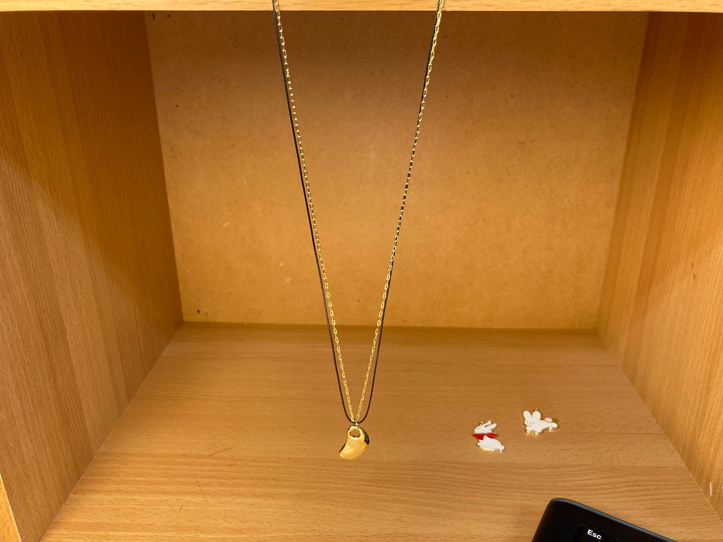 Tiny Treasures Seoul - Organic Gold Drop Layered Necklace
