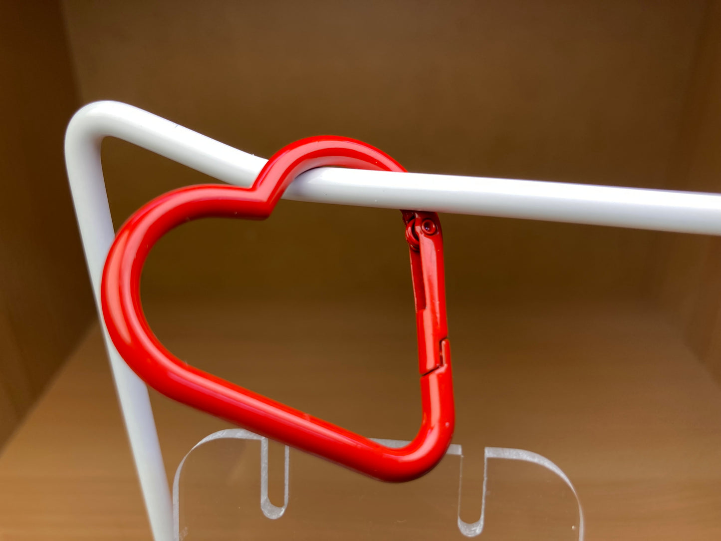 Tiny Treasures Seoul - Red Heart Shape Holder Key Ring