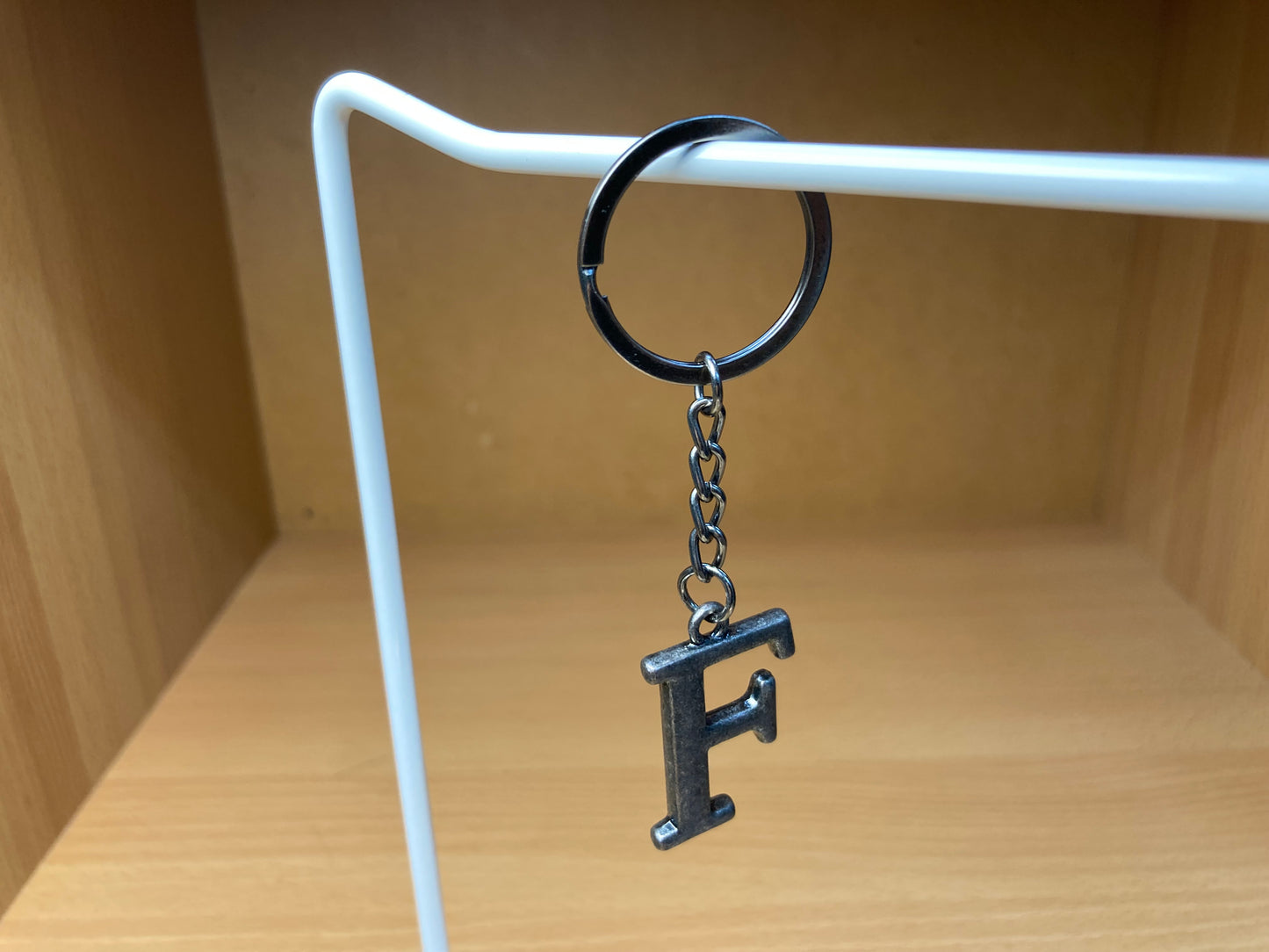 Tiny Treasures Seoul - Vintage Initial F Key Chain