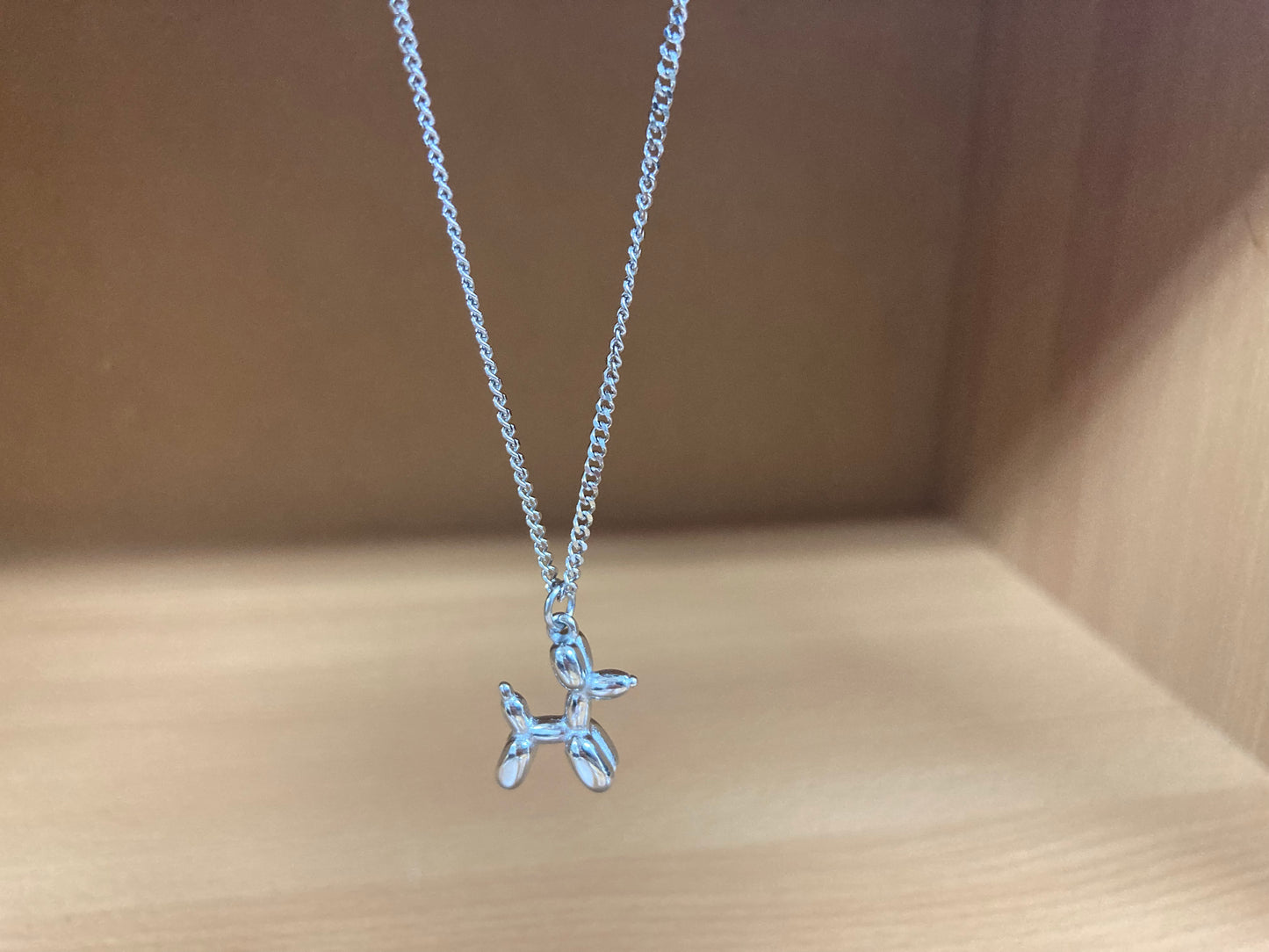 Tiny Treasures Seoul - Balloon Dog Surgical Steel Necklace