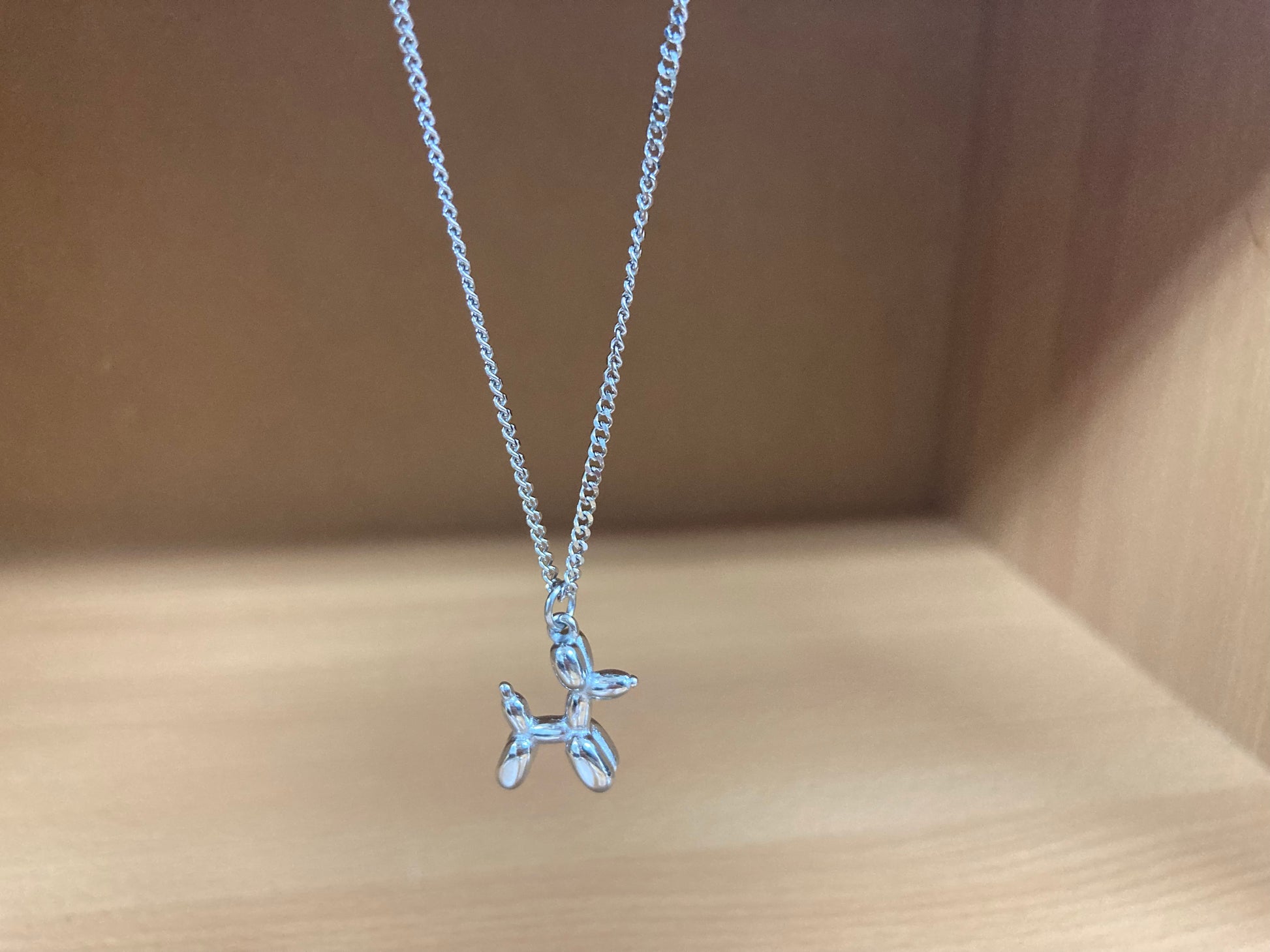 Tiny Treasures Seoul - Balloon Dog Surgical Steel Necklace