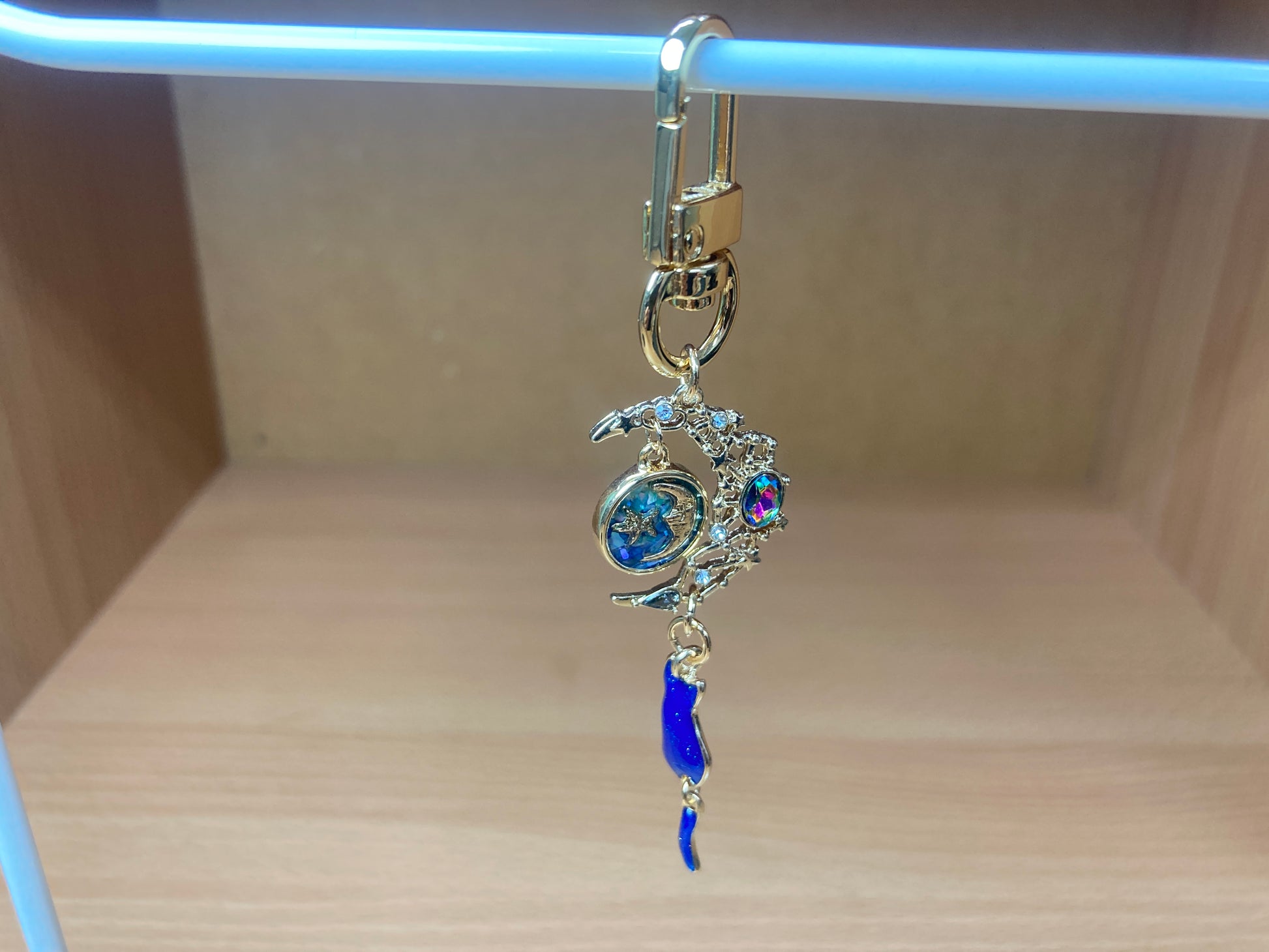 Tiny Treasures Seoul - Blue Cat Moon Bag Charm 21