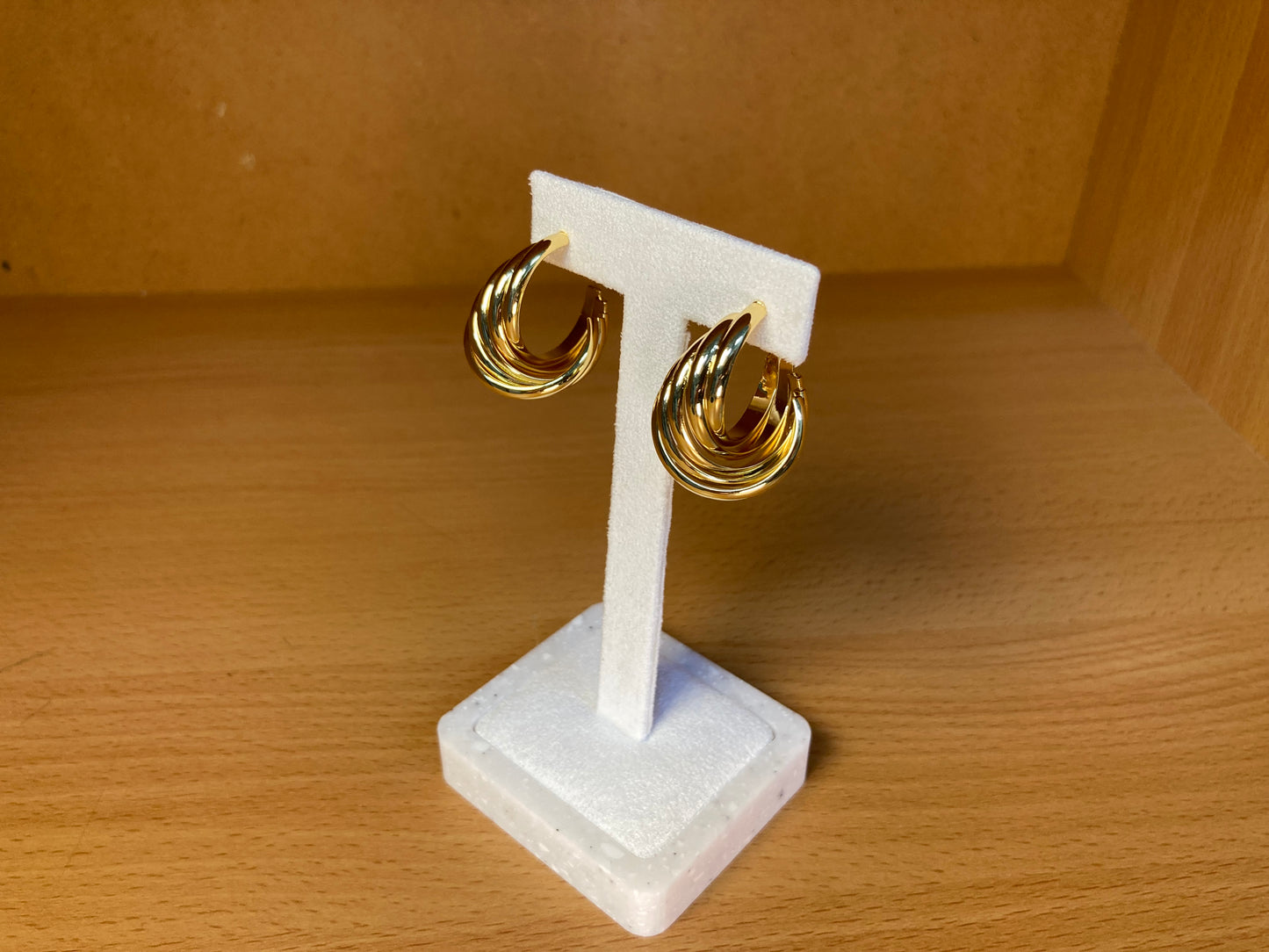 Bold Layered Hoop Earrings