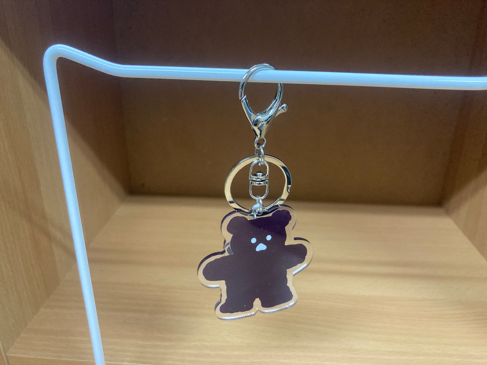 Tiny Treasures Seoul - Brown Bear Acrylic Keychain 10
