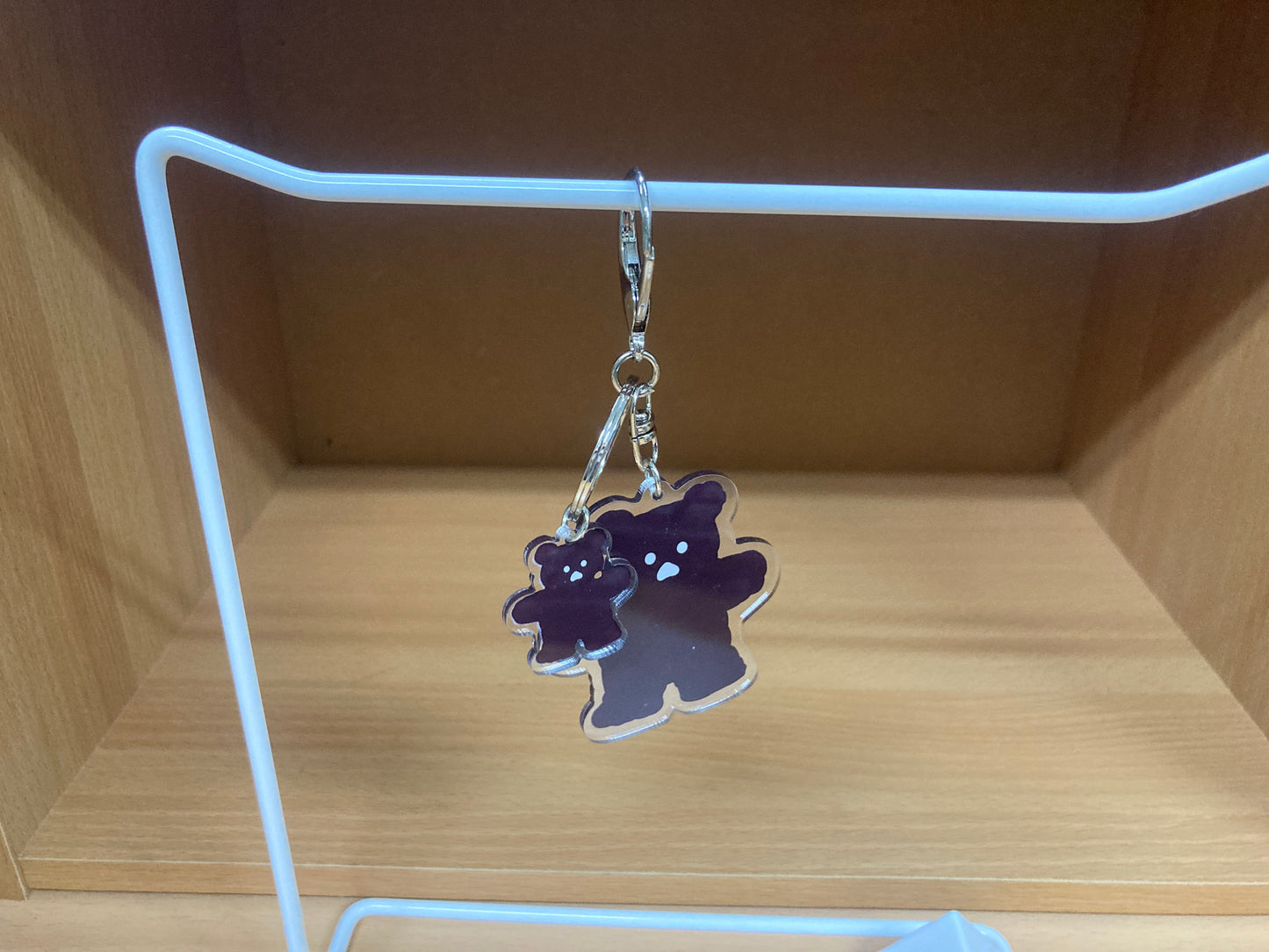 Tiny Treasures Seoul - Brown Bear Acrylic Keychain 7
