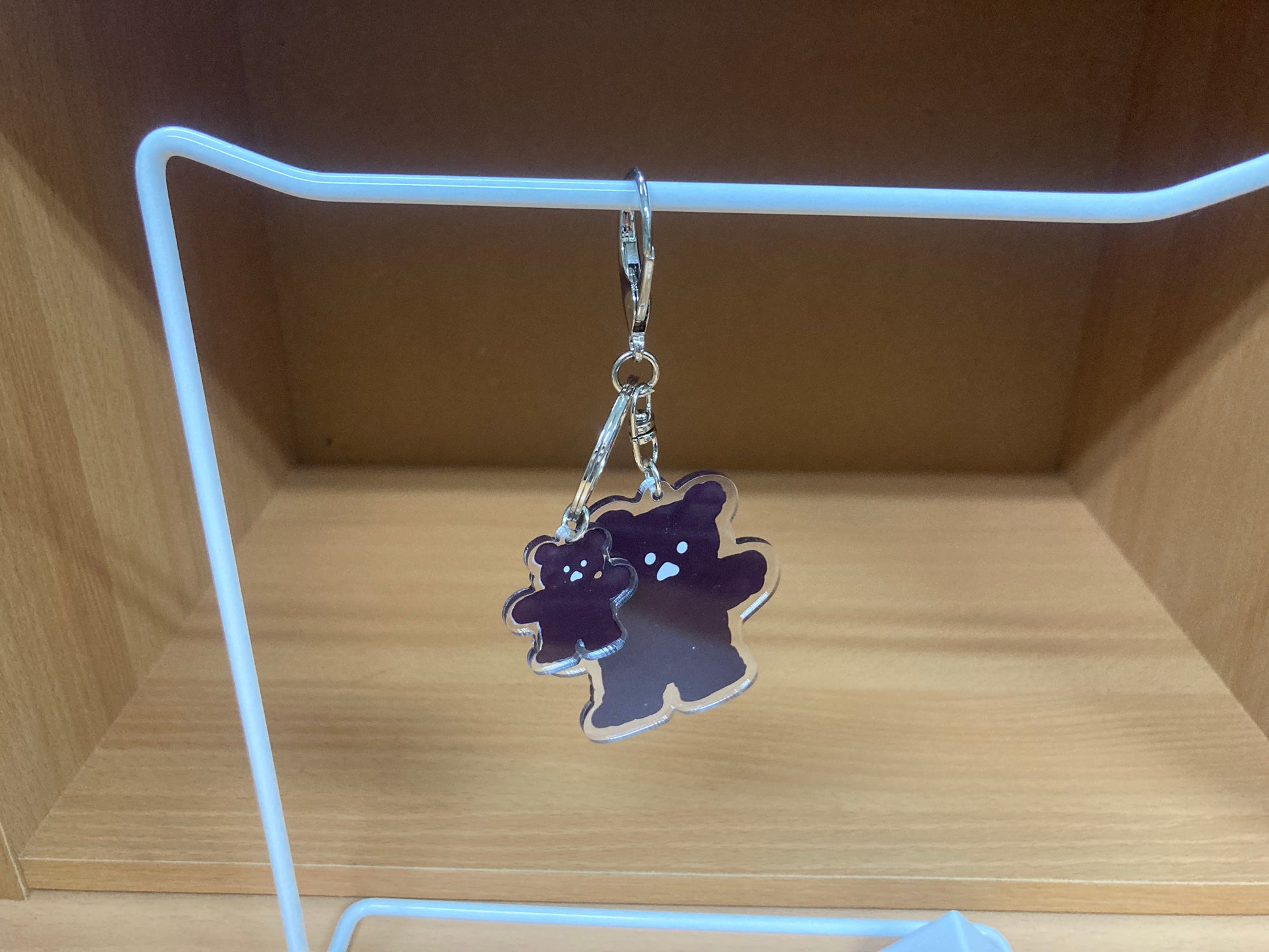 Tiny Treasures Seoul - Brown Bear Acrylic Keychain 7