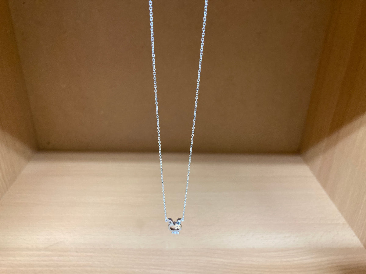Tiny Treasures Seoul - Bunny Necklace (Silver) 8