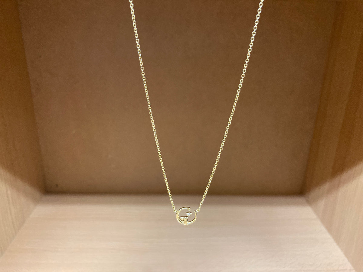 Tiny Treasures Seoul - Bunny Under the Star Necklace (Gold) 11