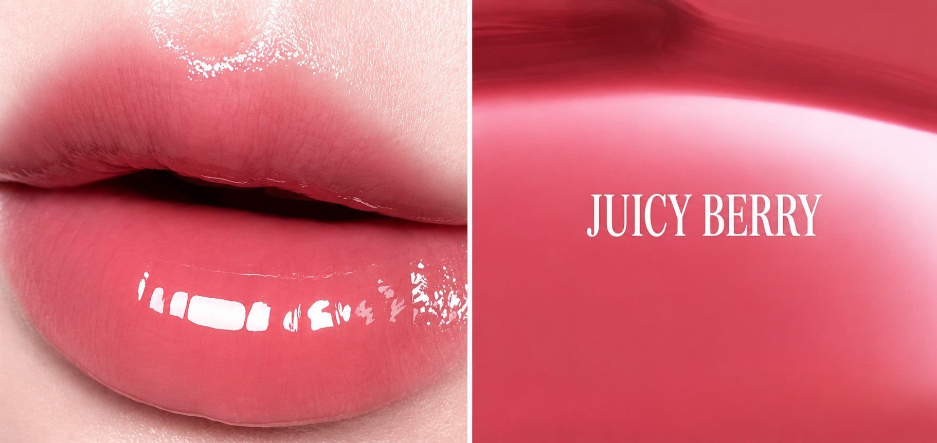 Tiny Treasures Seoul - CLIO Glaze Lip Serum with Ribbon Keyring (002 Juicy Berry) Color