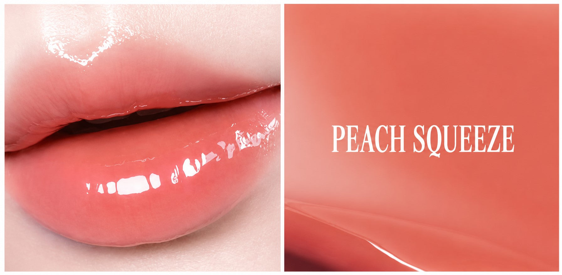 Tiny Treasures Seoul - CLIO Glaze Lip Serum with Ribbon Keyring (003 Peach Squeeze) Color