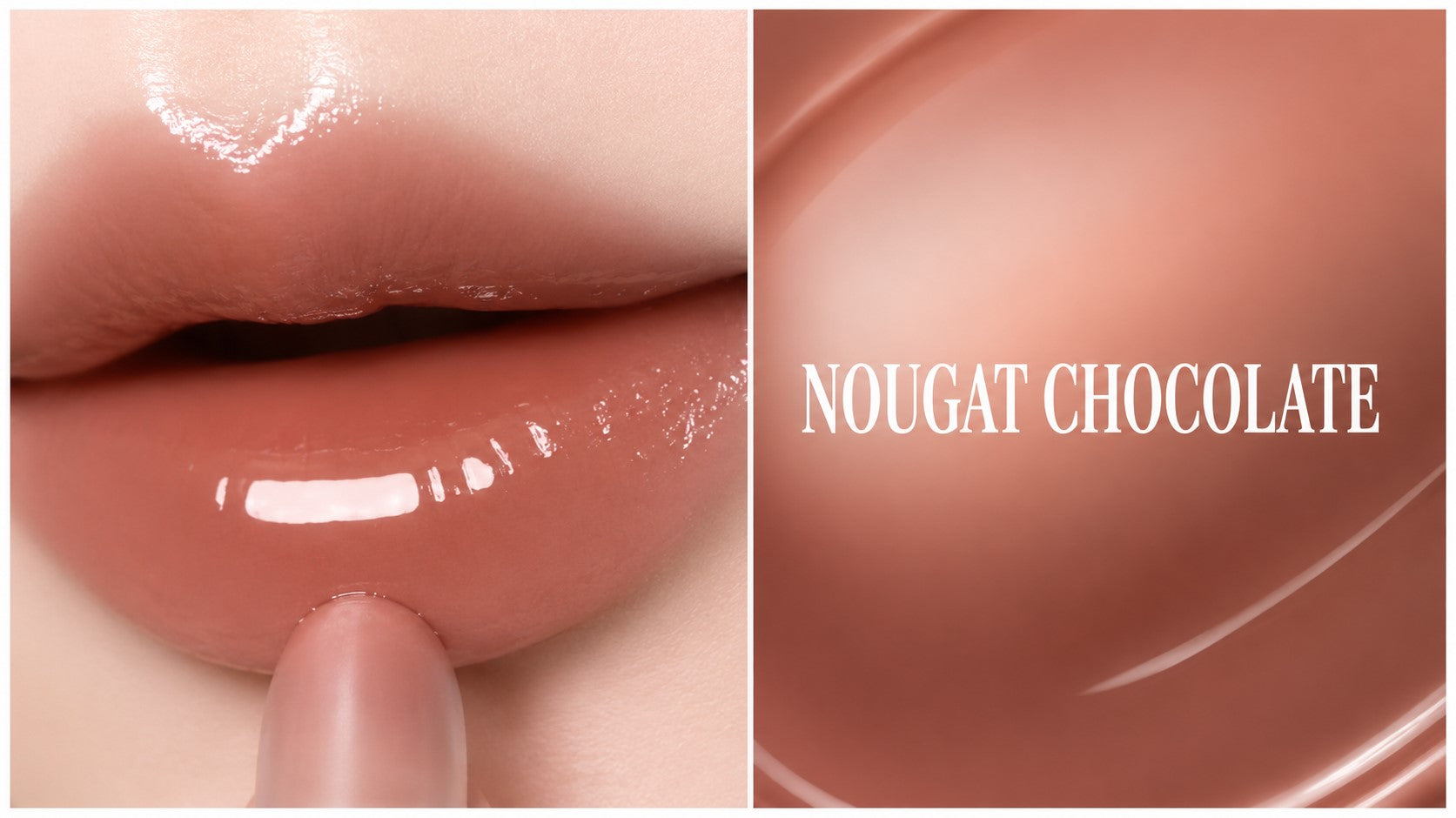Tiny Treasures Seoul - CLIO Glaze Lip Serum with Ribbon Keyring (008 Nougat Chocolate) Color
