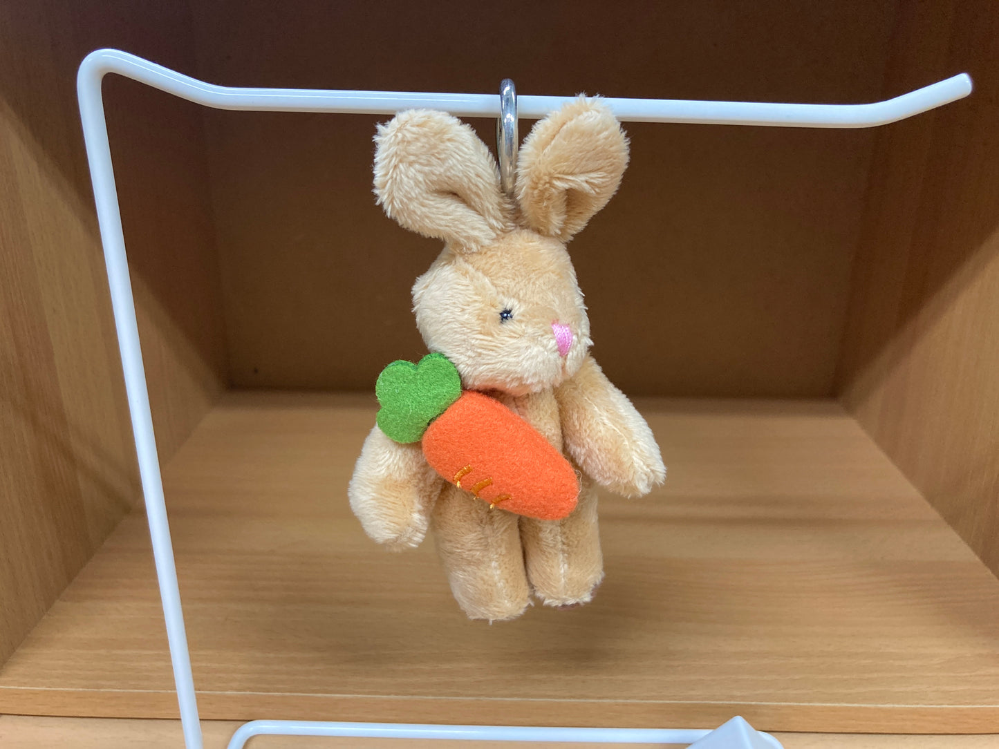 Tiny Treasures Seoul - Carrot Bunny Plush Bag Charm