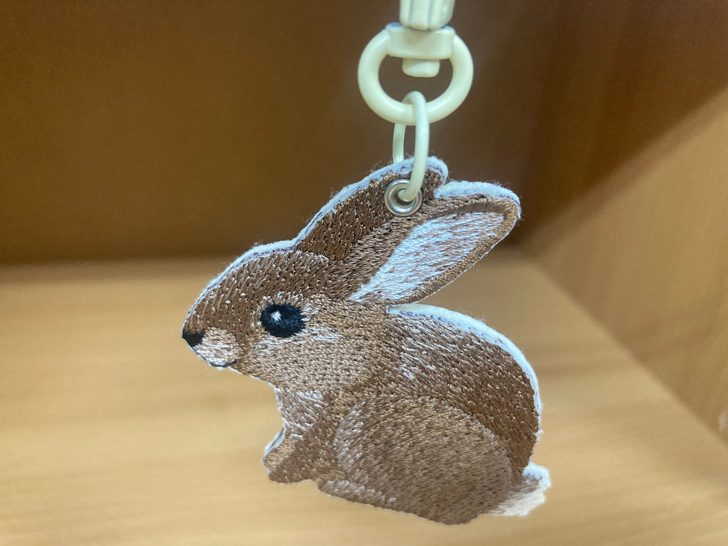 Tiny Treasures Seoul - Embroidered Bunny Bag Charm 11