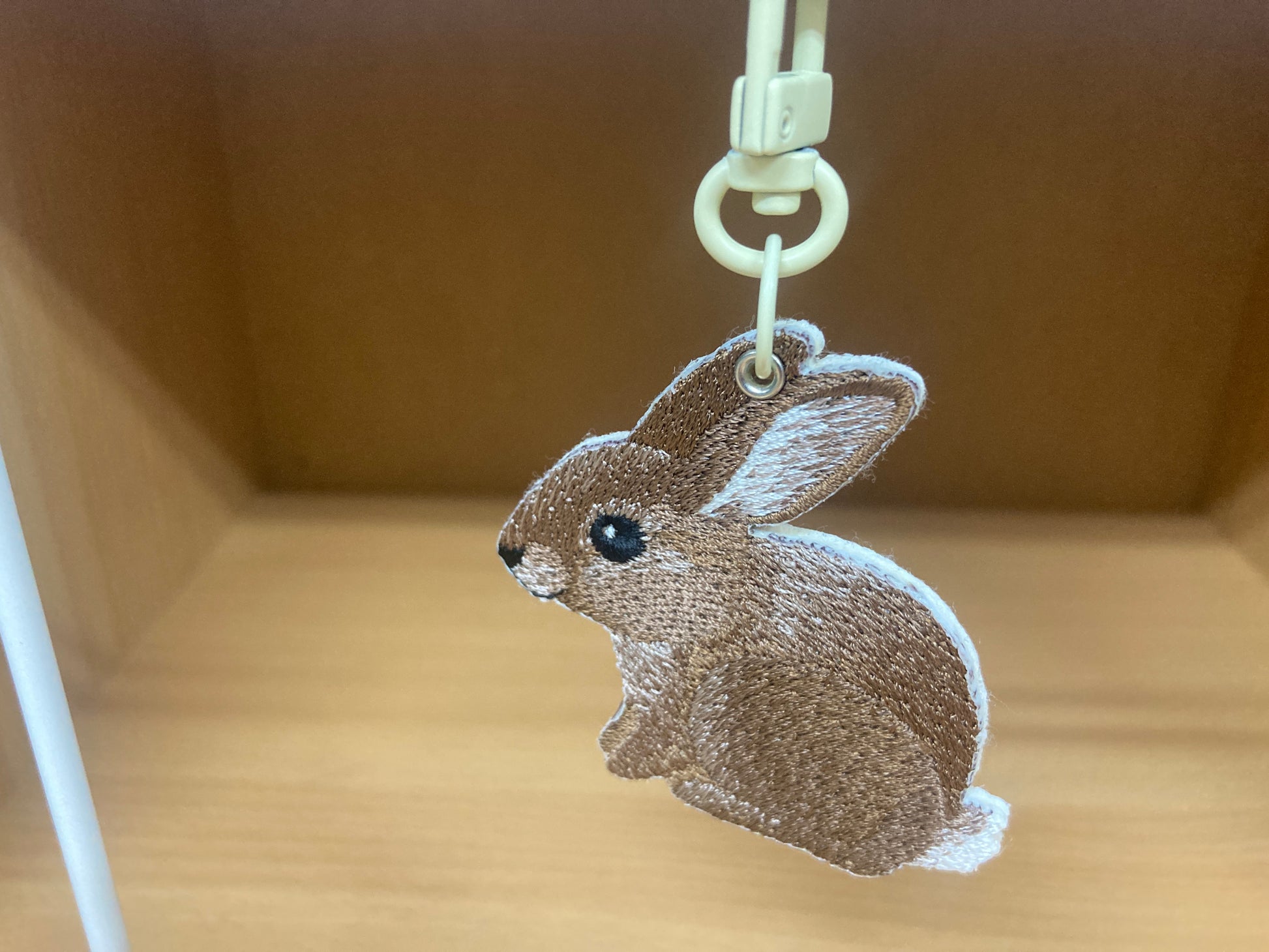 Tiny Treasures Seoul - Embroidered Bunny Bag Charm 5