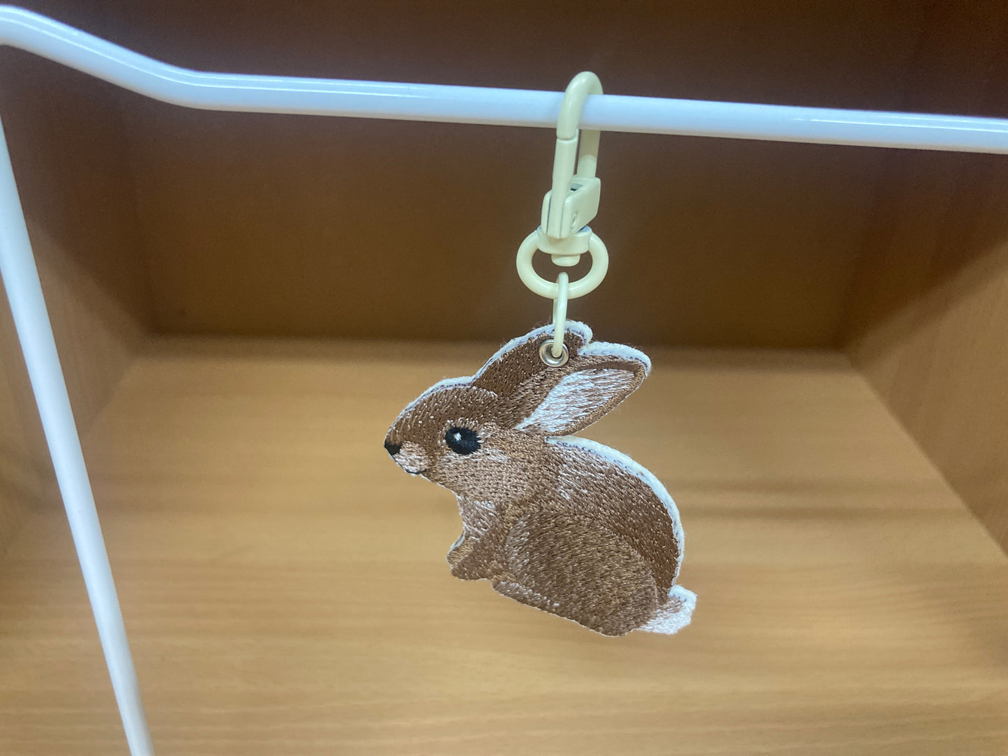 Tiny Treasures Seoul - Embroidered Bunny Bag Charm 6