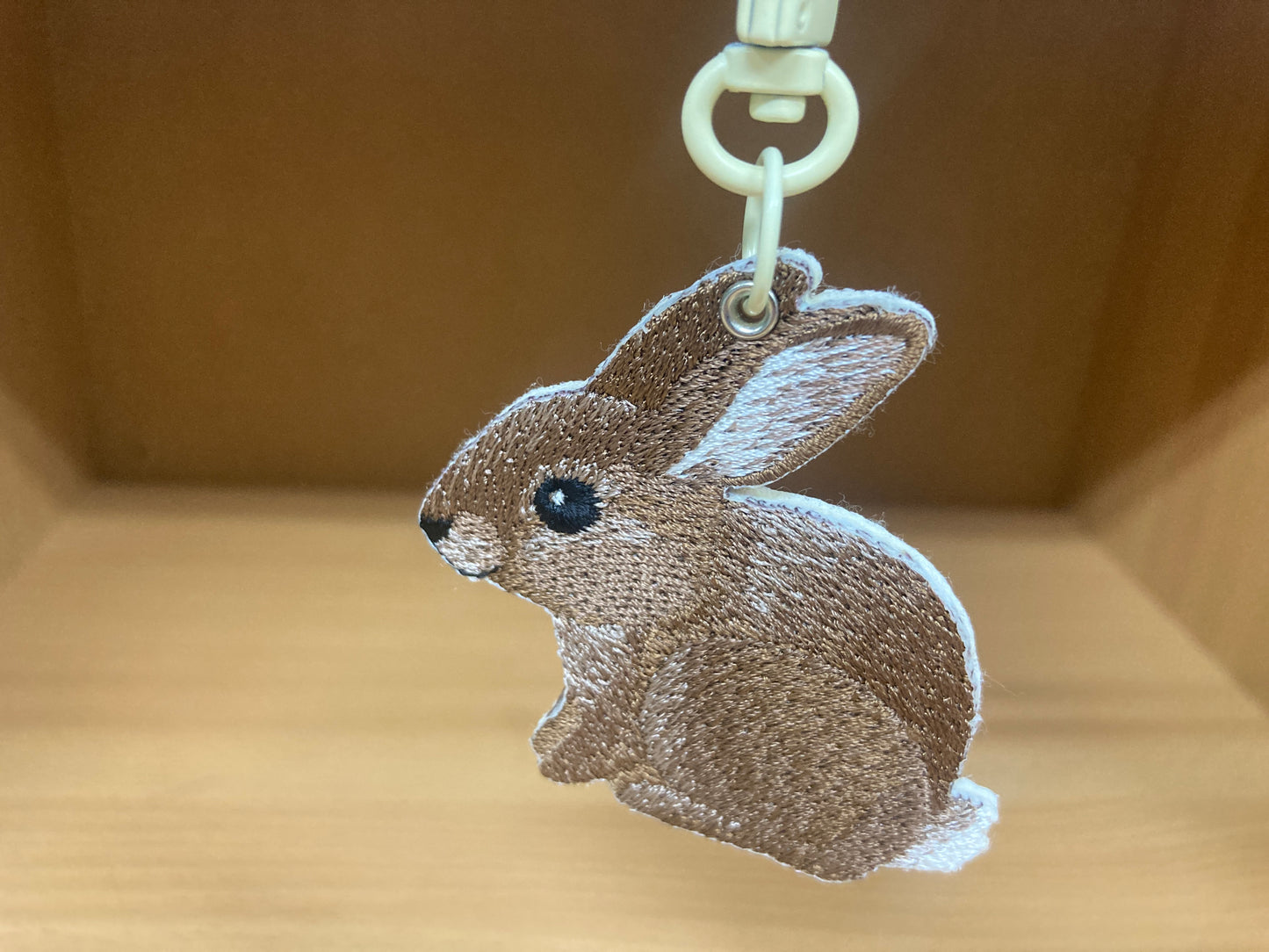 Tiny Treasures Seoul - Embroidered Bunny Bag Charm 7