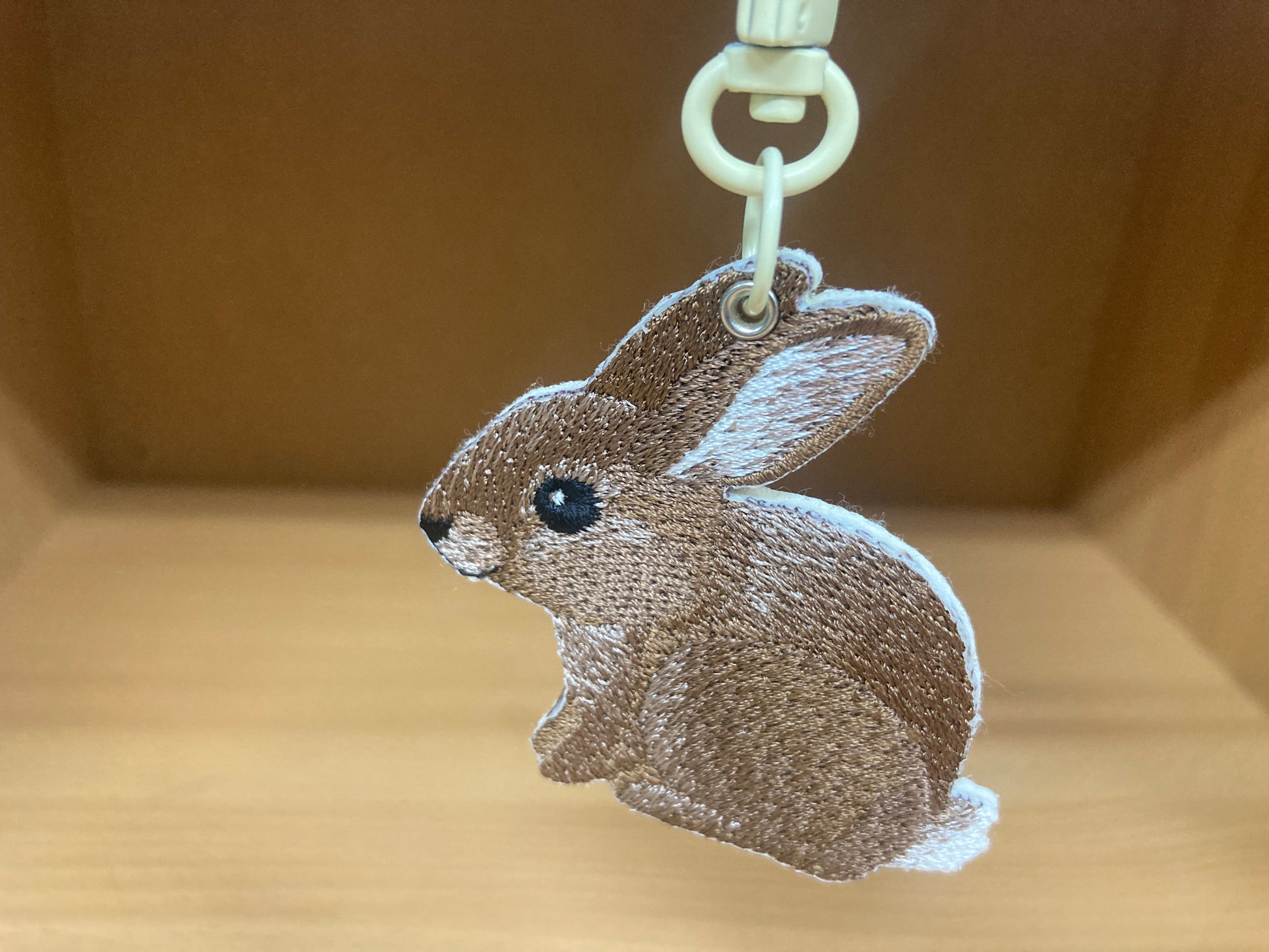 Tiny Treasures Seoul - Embroidered Bunny Bag Charm 7