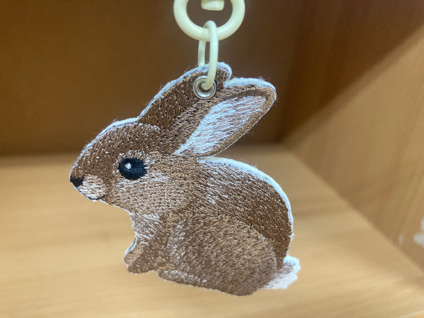 Tiny Treasures Seoul - Embroidered Bunny Bag Charm 8
