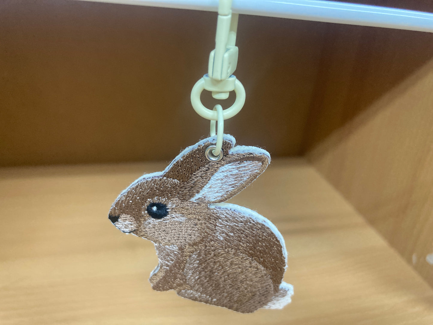 Tiny Treasures Seoul - Embroidered Bunny Bag Charm 9