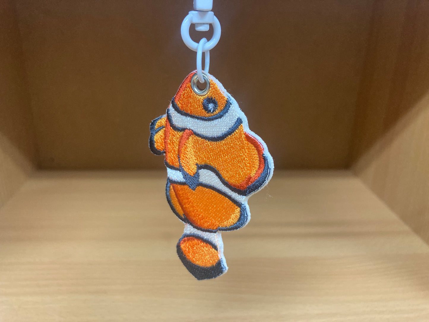 Tiny Treasures Seoul - Embroidered Clownfish Bag Charm 2