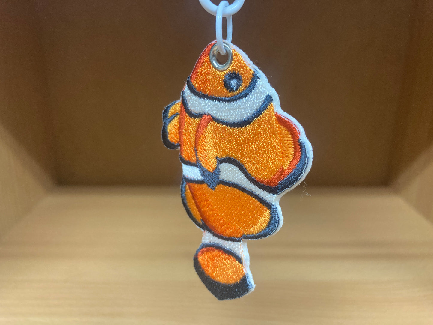 Tiny Treasures Seoul - Embroidered Clownfish Bag Charm 7