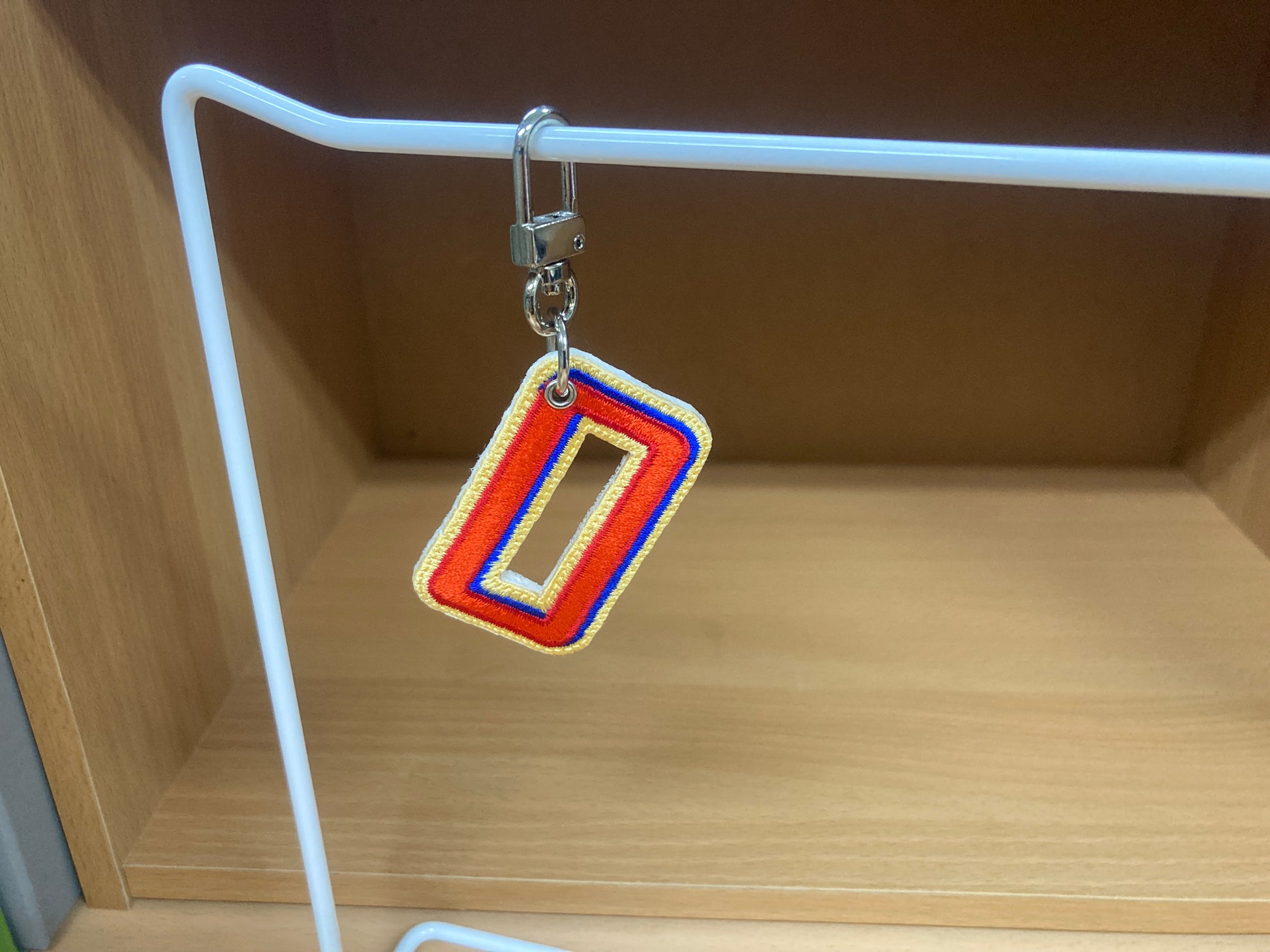 Tiny Treasures Seoul - Embroidered Initial O Bag Charm 11