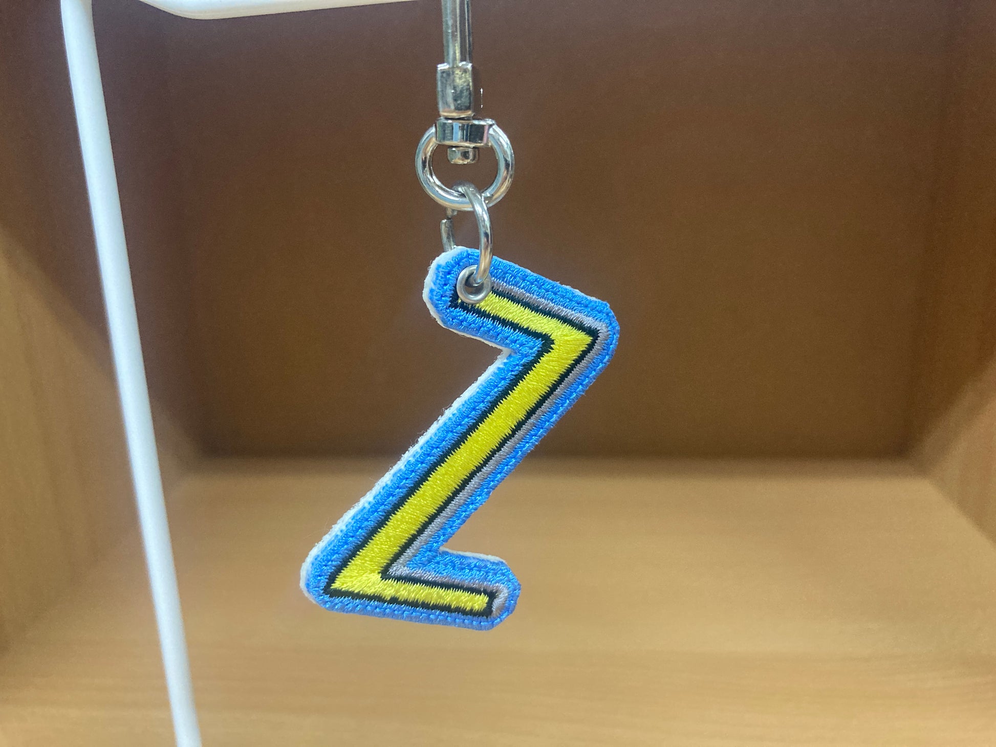 Tiny Treasures Seoul - Embroidered Initial Z Bag Charm 2