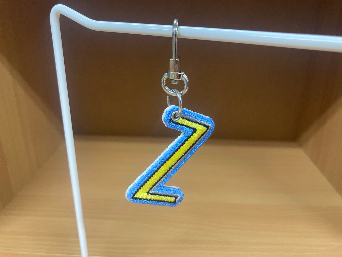 Tiny Treasures Seoul - Embroidered Initial Z Bag Charm 3