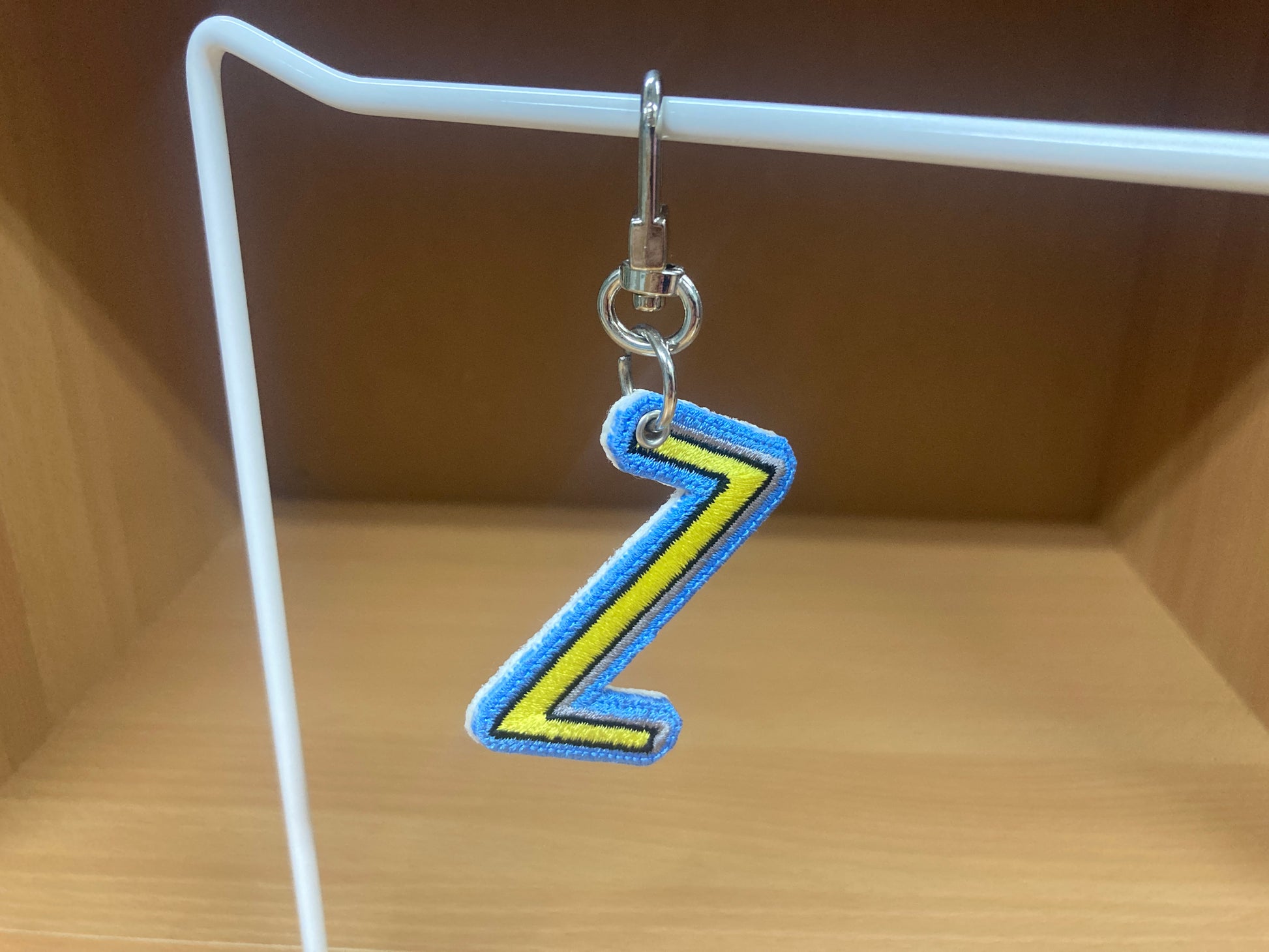 Tiny Treasures Seoul - Embroidered Initial Z Bag Charm 3