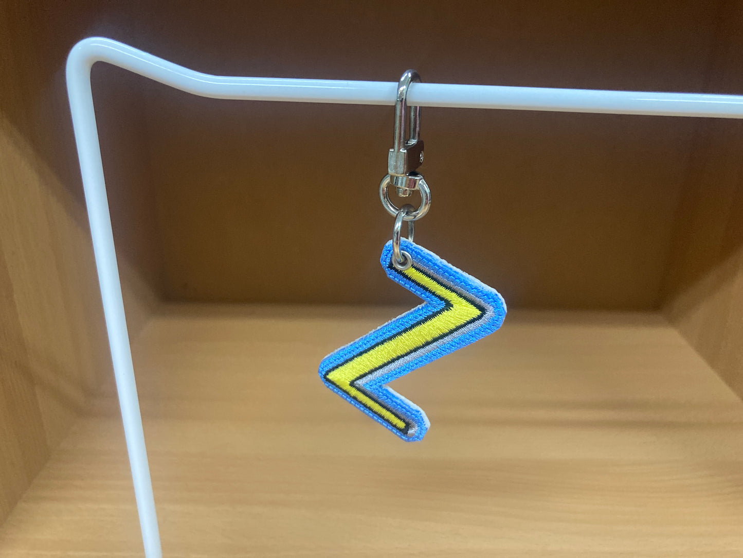 Tiny Treasures Seoul - Embroidered Initial Z Bag Charm 4
