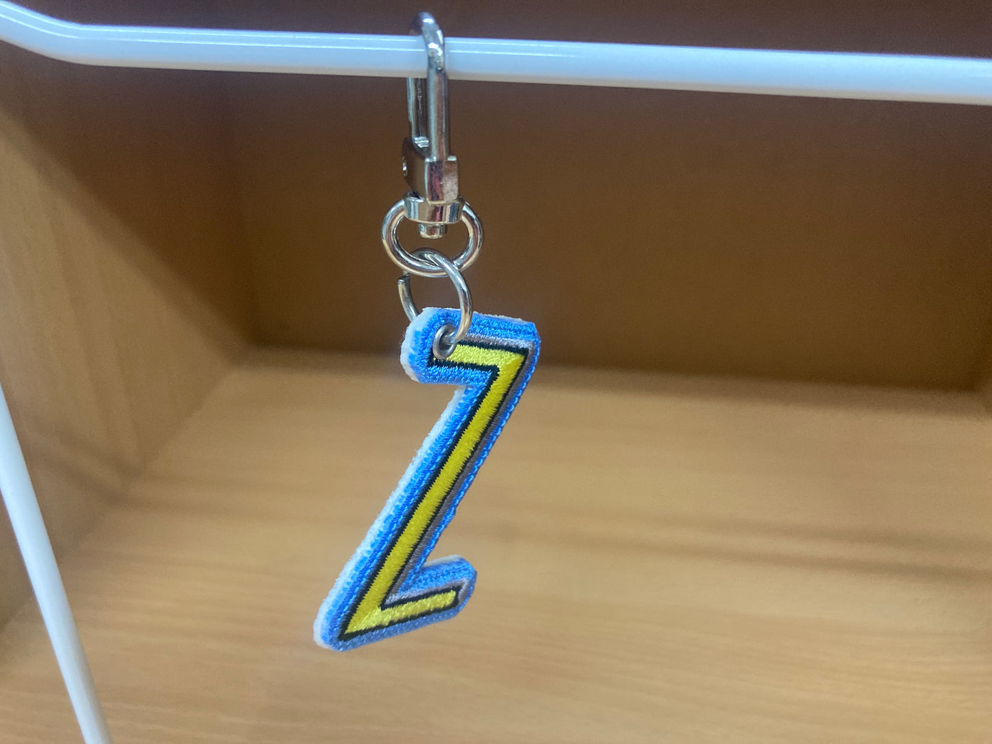 Tiny Treasures Seoul - Embroidered Initial Z Bag Charm 5