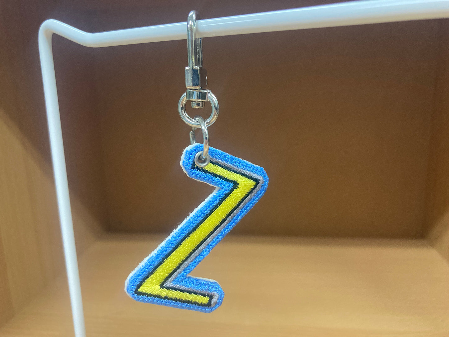 Tiny Treasures Seoul - Embroidered Initial Z Bag Charm 7