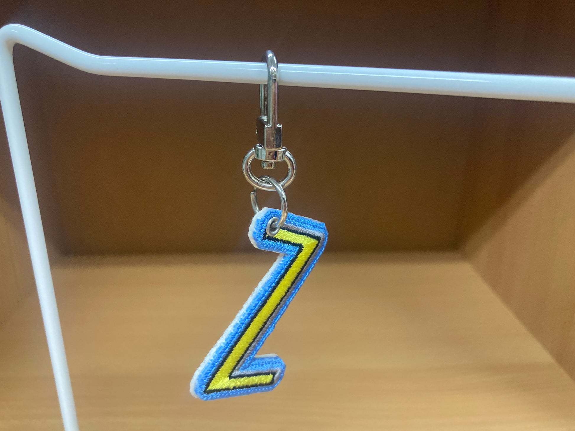 Tiny Treasures Seoul - Embroidered Initial Z Bag Charm 8