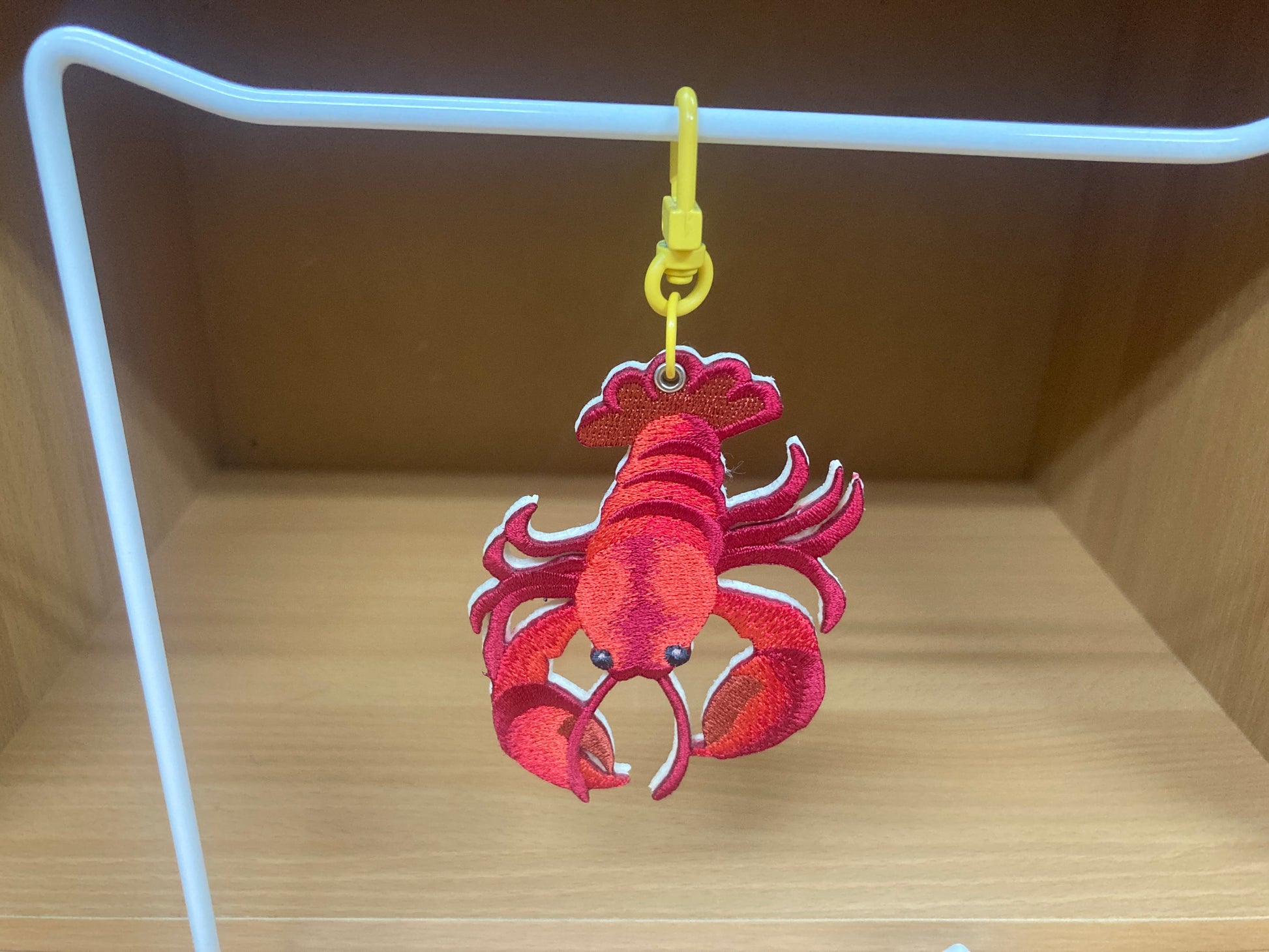 Tiny Treasures Seoul - Embroidered Lobster Bag Charm 3
