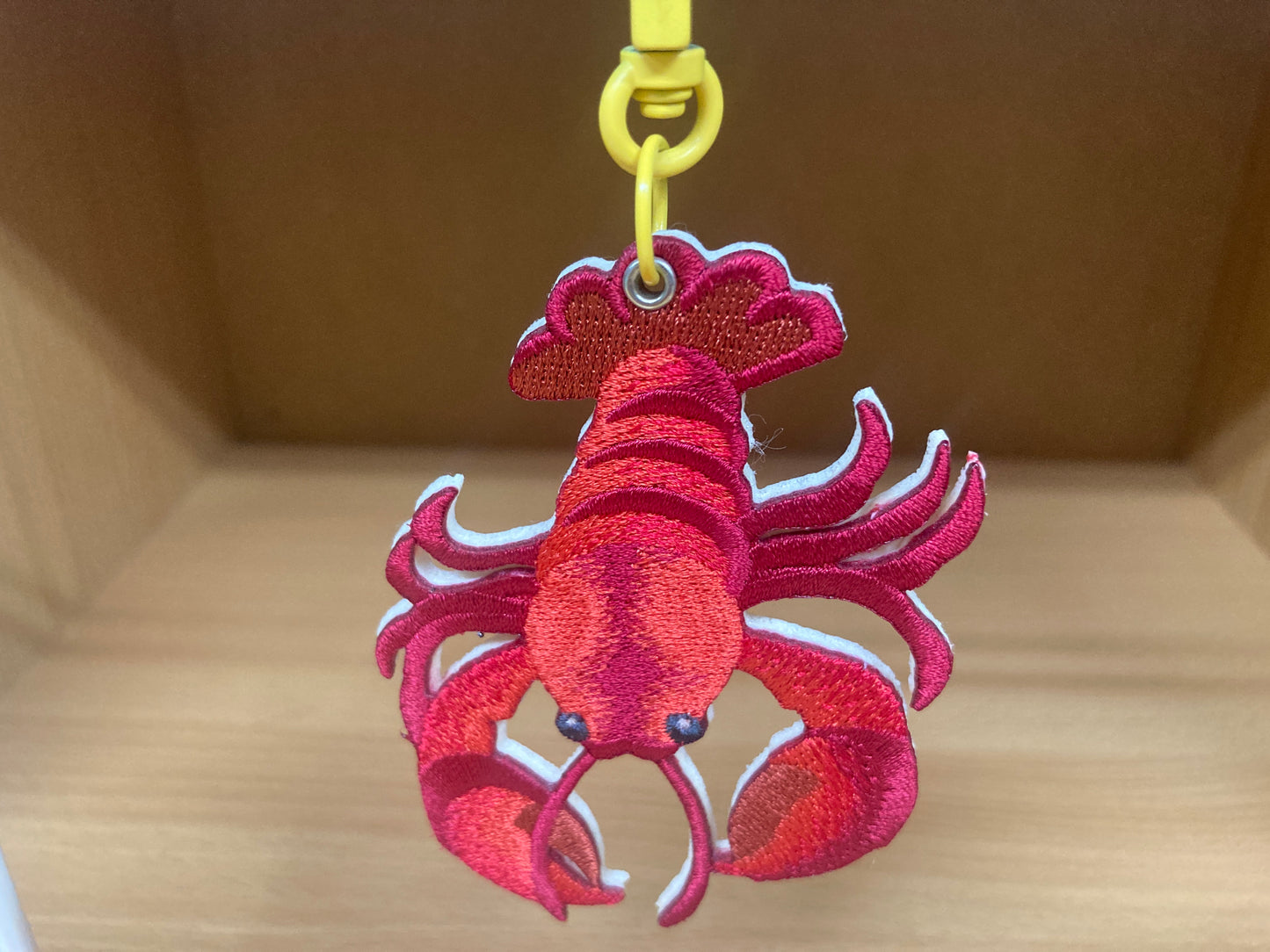 Tiny Treasures Seoul - Embroidered Lobster Bag Charm 7