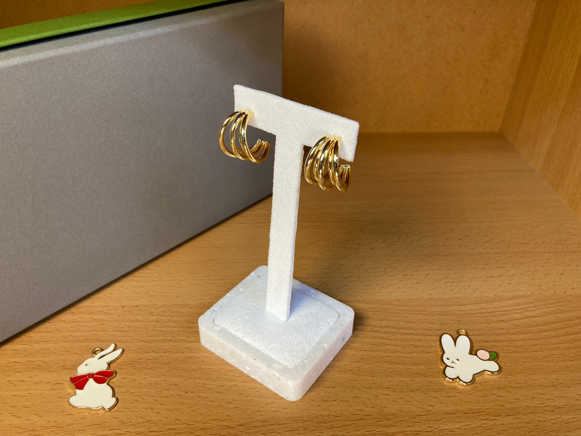 Tiny Treasures Seoul - Five Layered Hoop Earrings