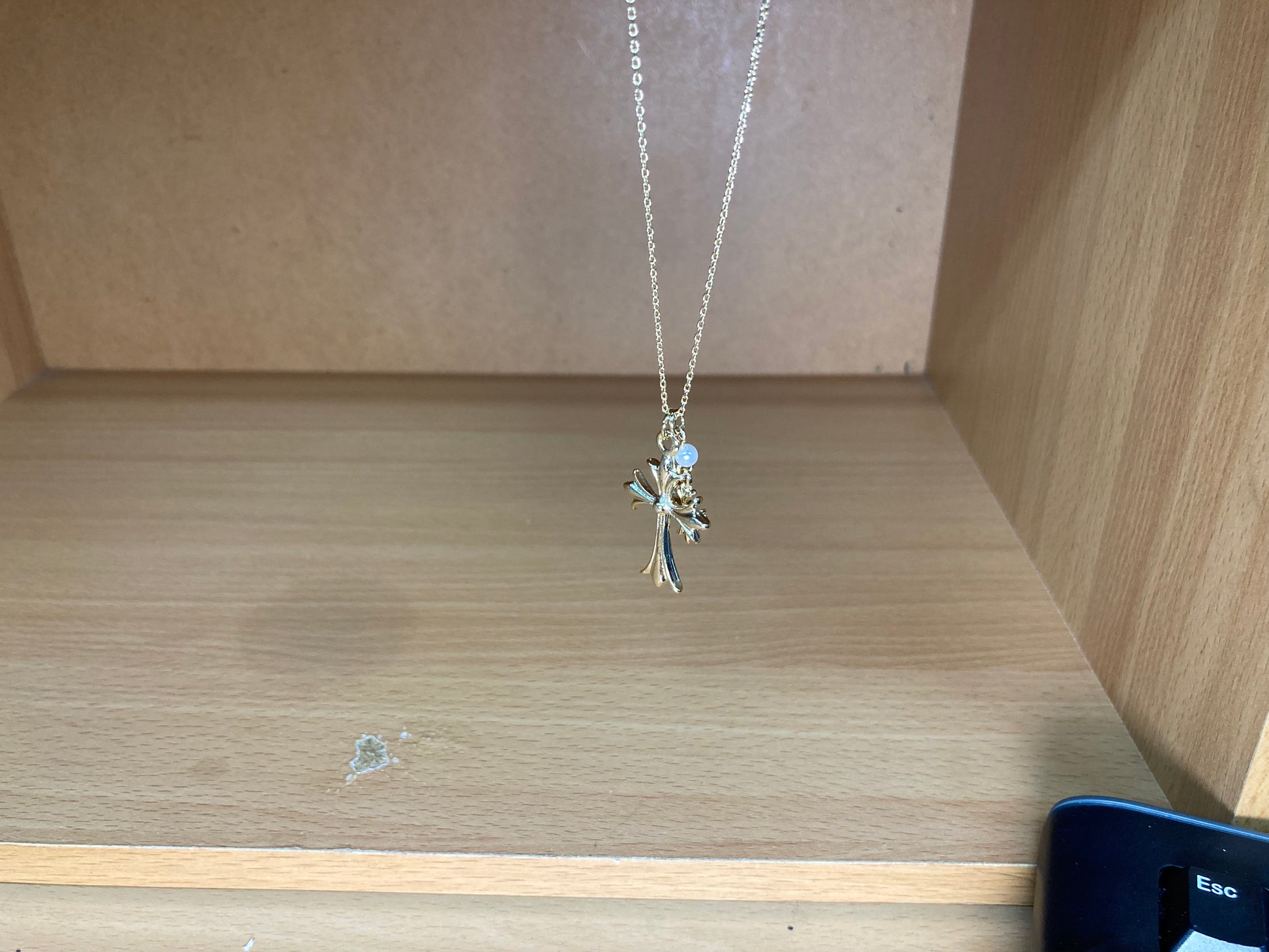 Tiny Treasures Seoul - Gothic Cross Charm Necklace