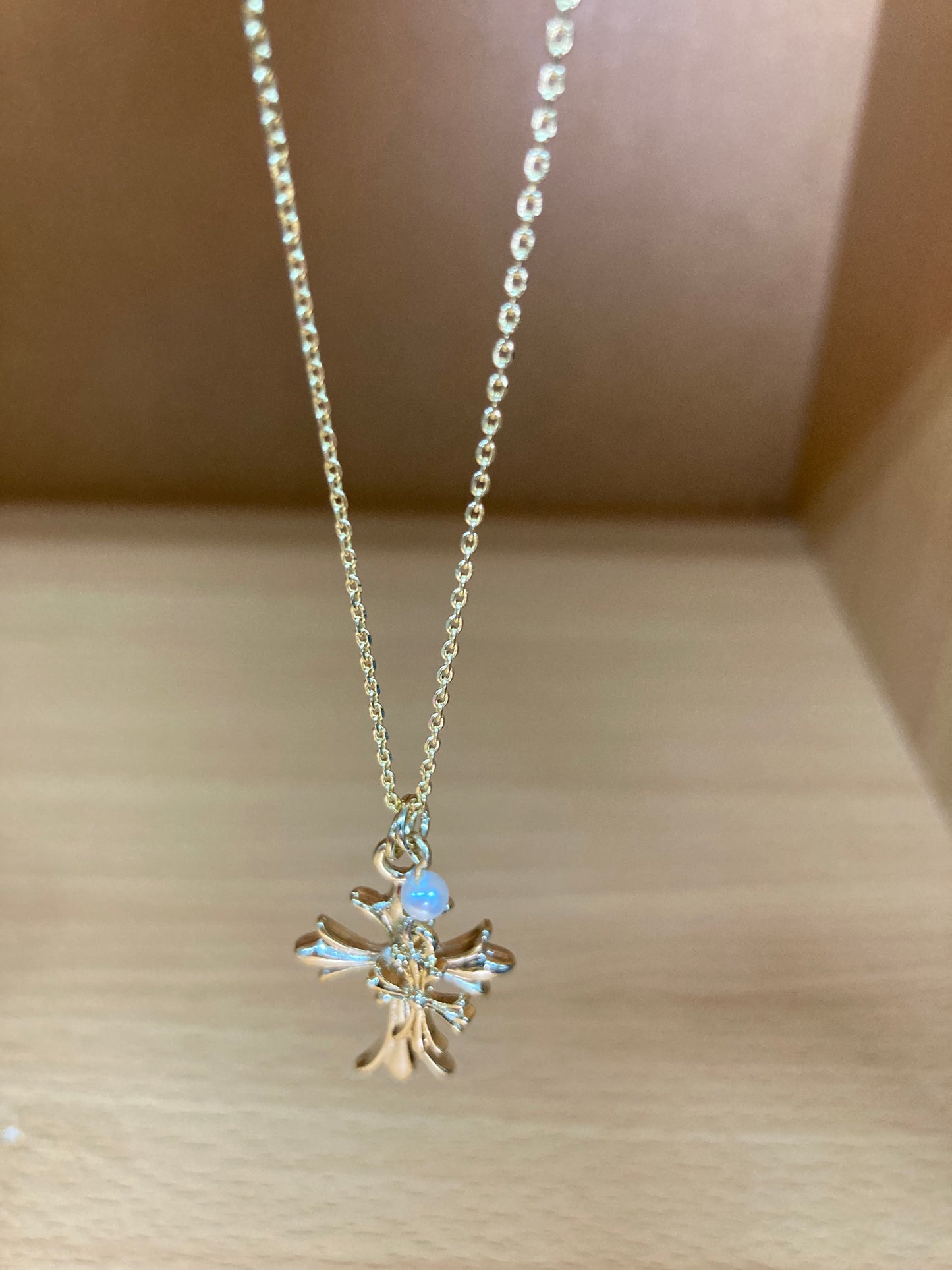 Tiny Treasures Seoul - Gothic Cross Charm Necklace