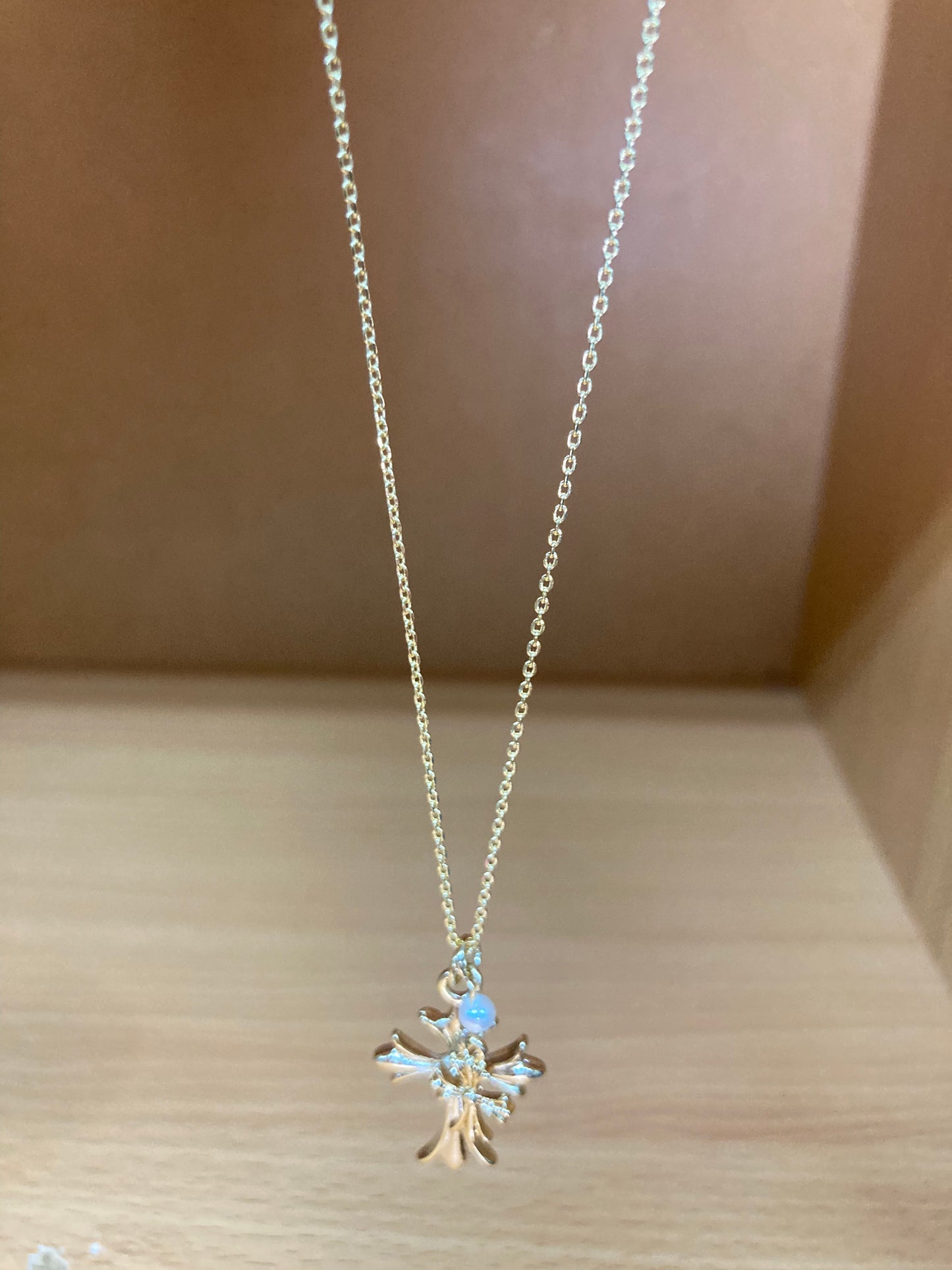 Tiny Treasures Seoul - Gothic Cross Charm Necklace