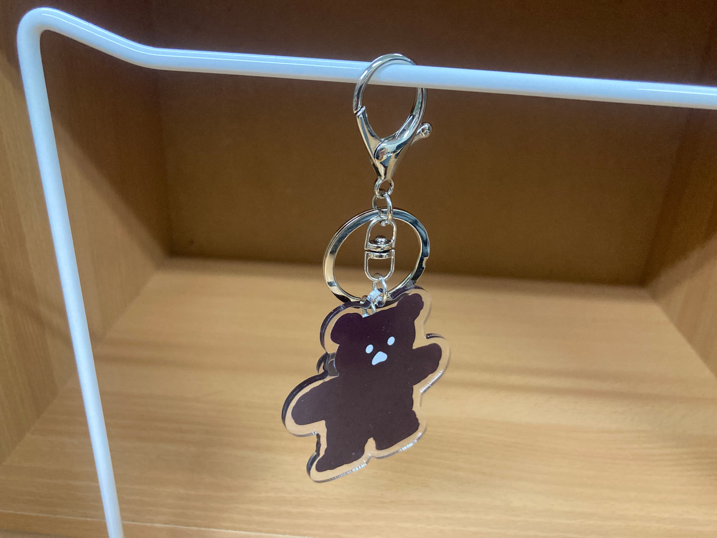 Tiny Treasures Seoul - Brown Bear Acrylic Keychain 15