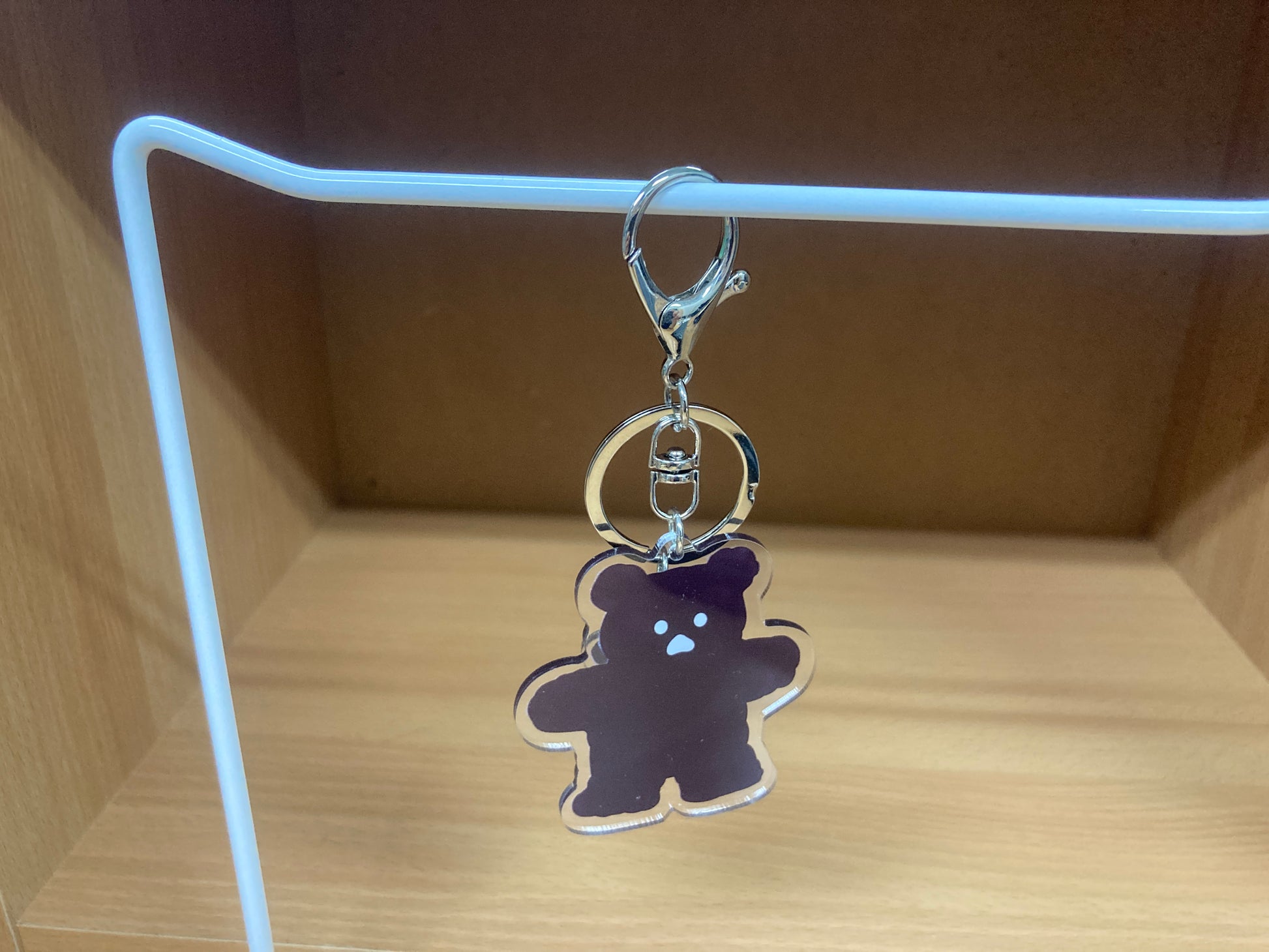 Tiny Treasures Seoul - Brown Bear Acrylic Keychain 17