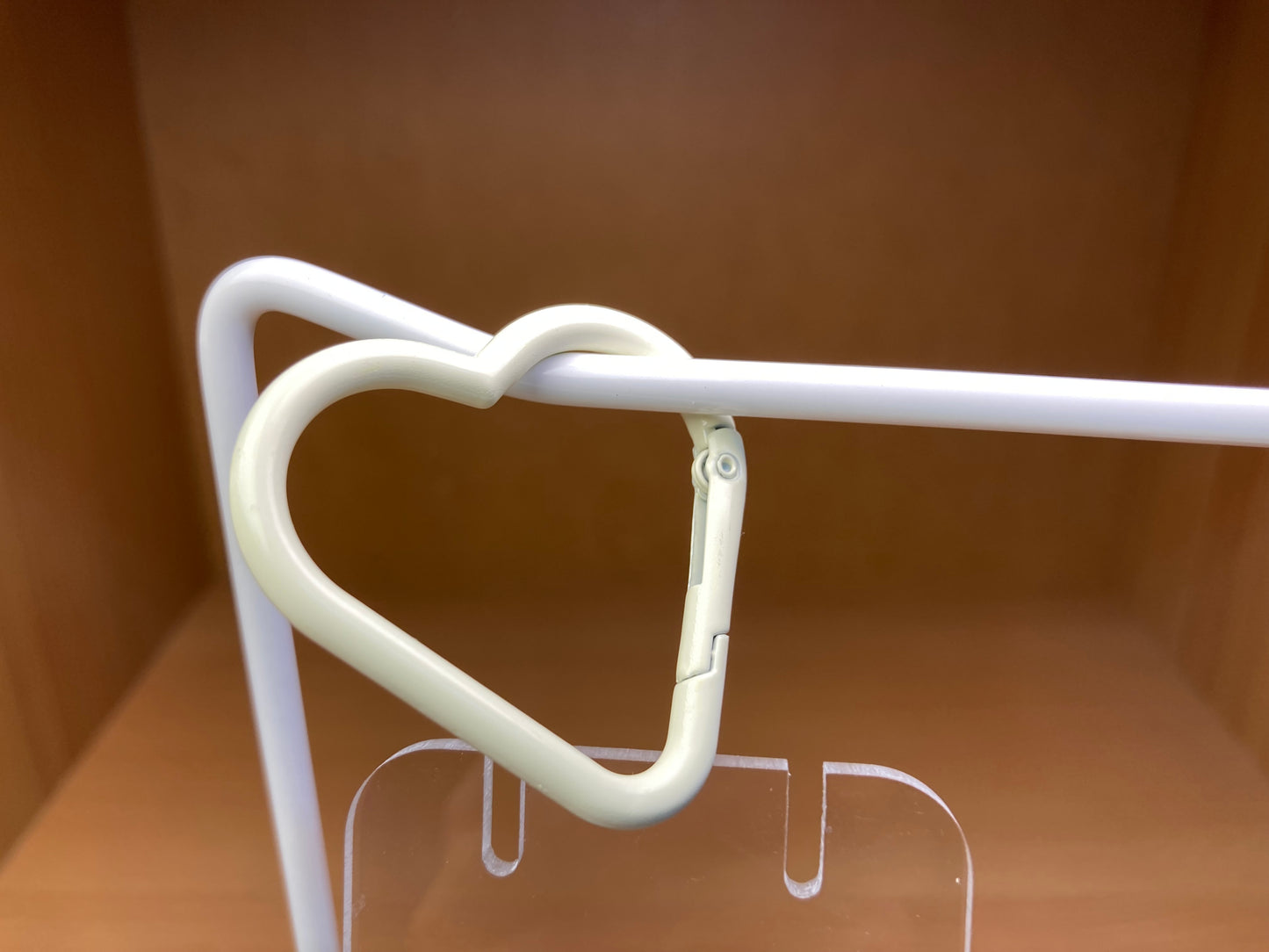 Tiny Treasures Seoul - Light Yellow Heart Shape Holder Key Ring