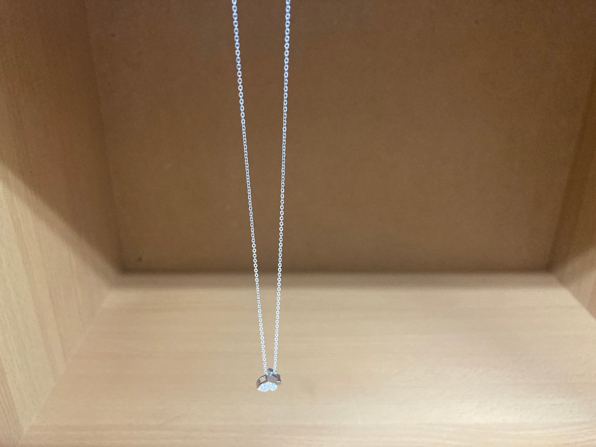 Tiny Treasures Seoul - Mini Butterfly Sparkle Necklace (Silver) 2