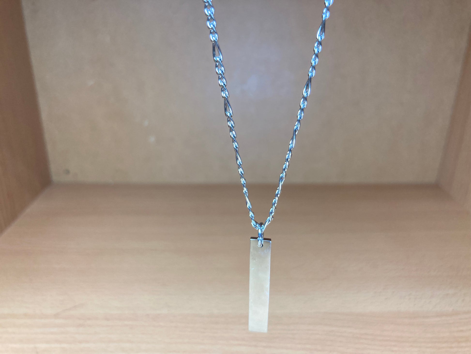 Tiny Treasures Seoul - Minimal Bar Pendant Necklace (Surgical Steel)