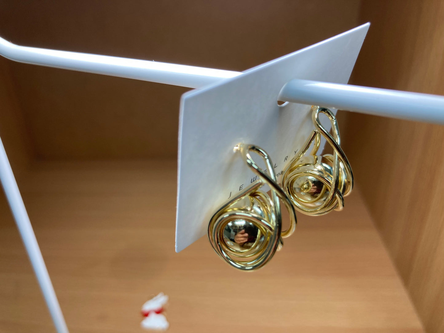 Tiny Treasures Seoul - Orbital Ball Drop Earrings (Gold)