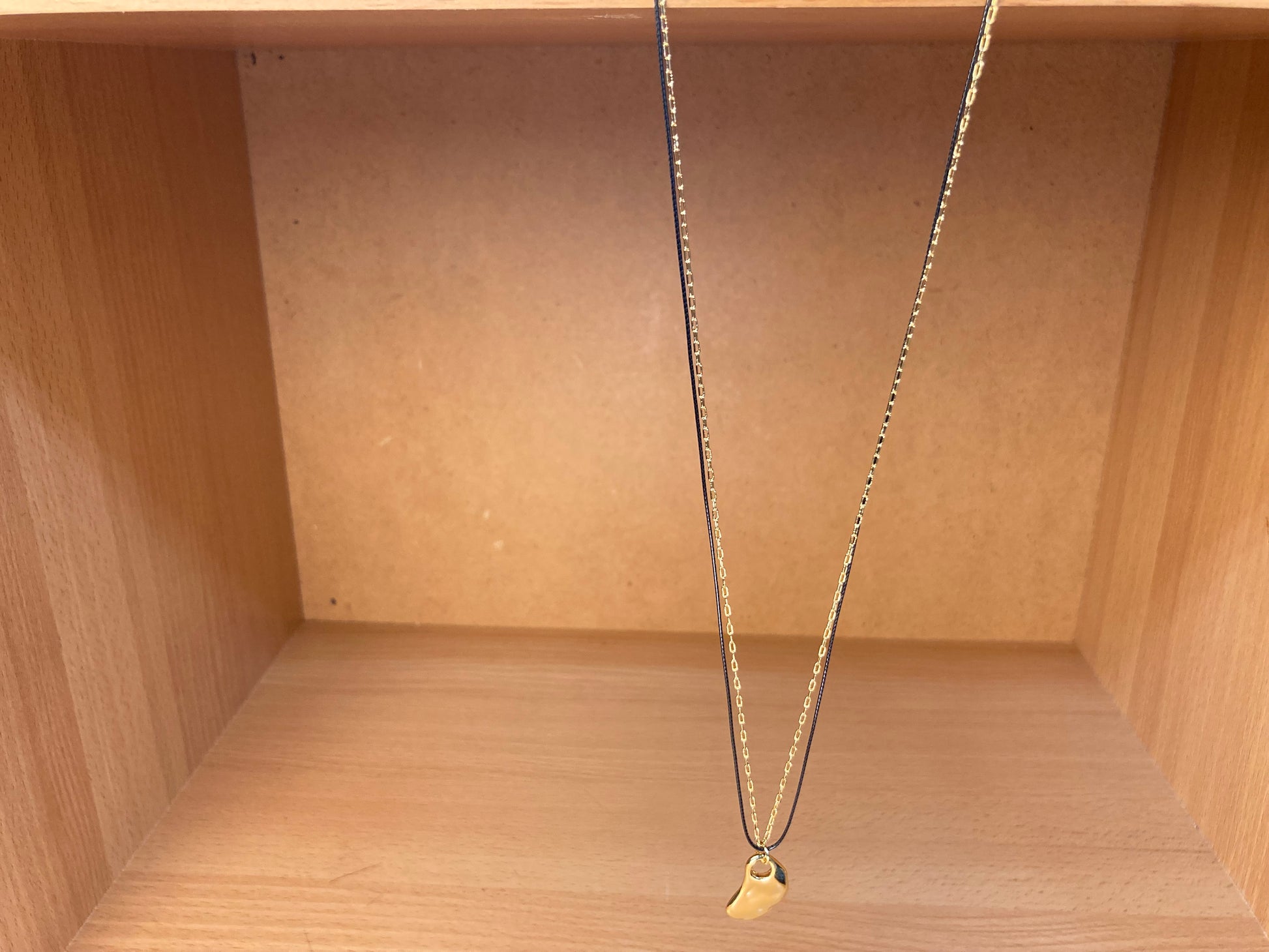 Tiny Treasures Seoul - Organic Gold Drop Layered Necklace