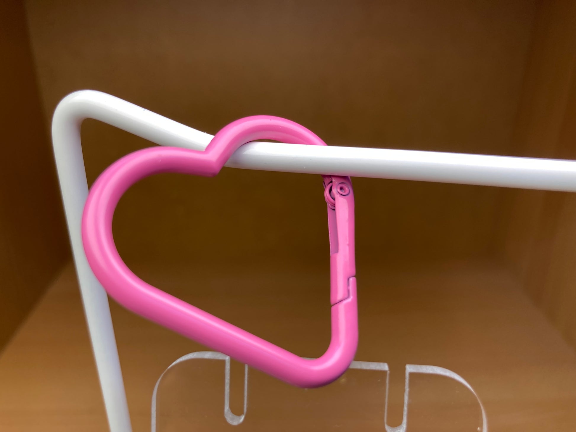 Tiny Treasures Seoul - Pink Heart Shape Holder Key Ring