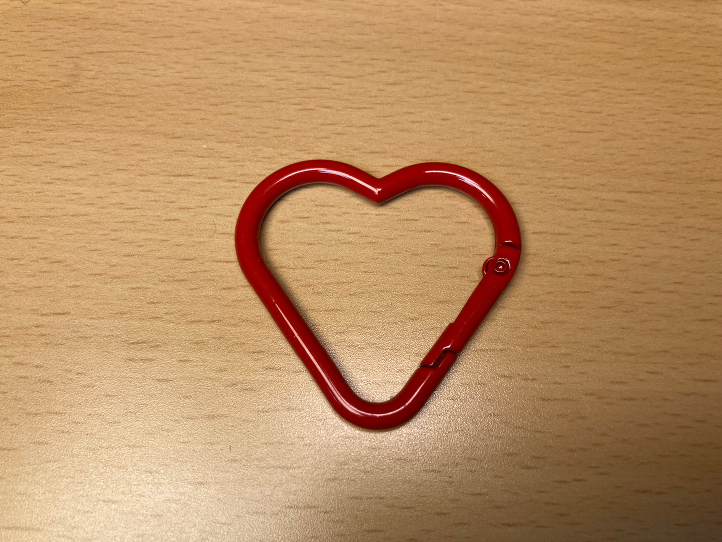 Tiny Treasures Seoul - Red Heart Shape Holder Key Ring