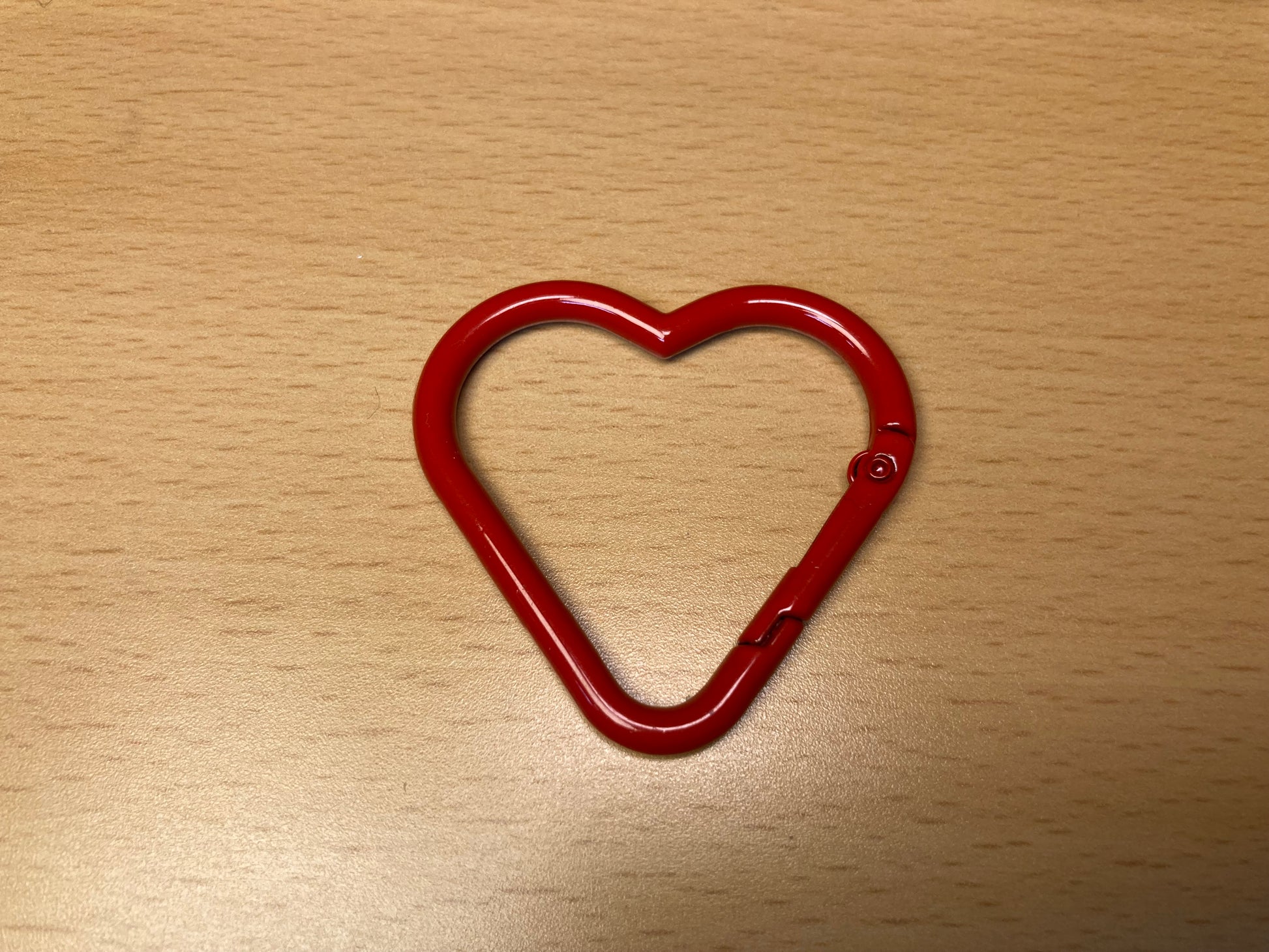 Tiny Treasures Seoul - Red Heart Shape Holder Key Ring